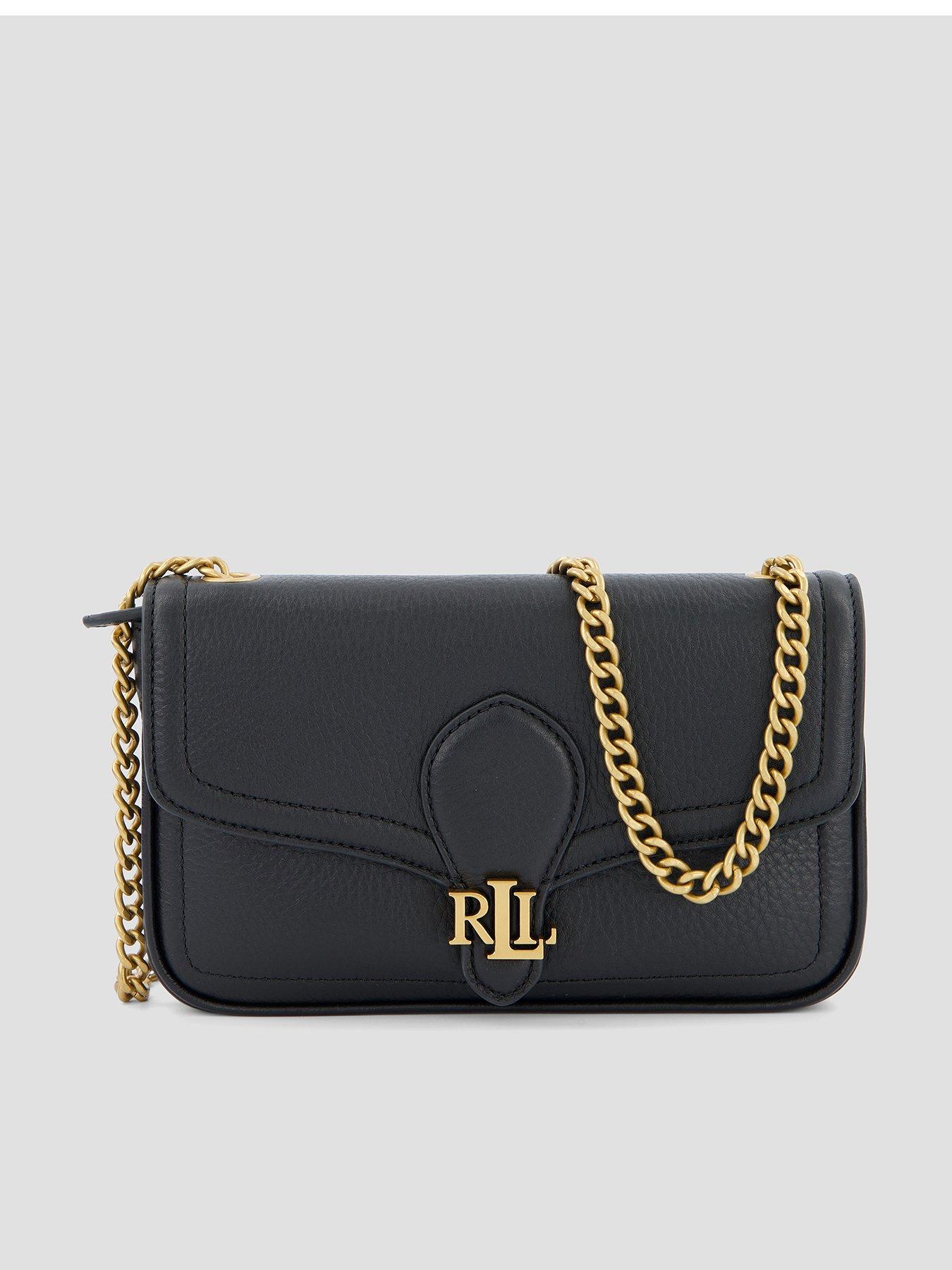Lauren by Ralph Lauren Bradley Wallet On Chain Large - Black