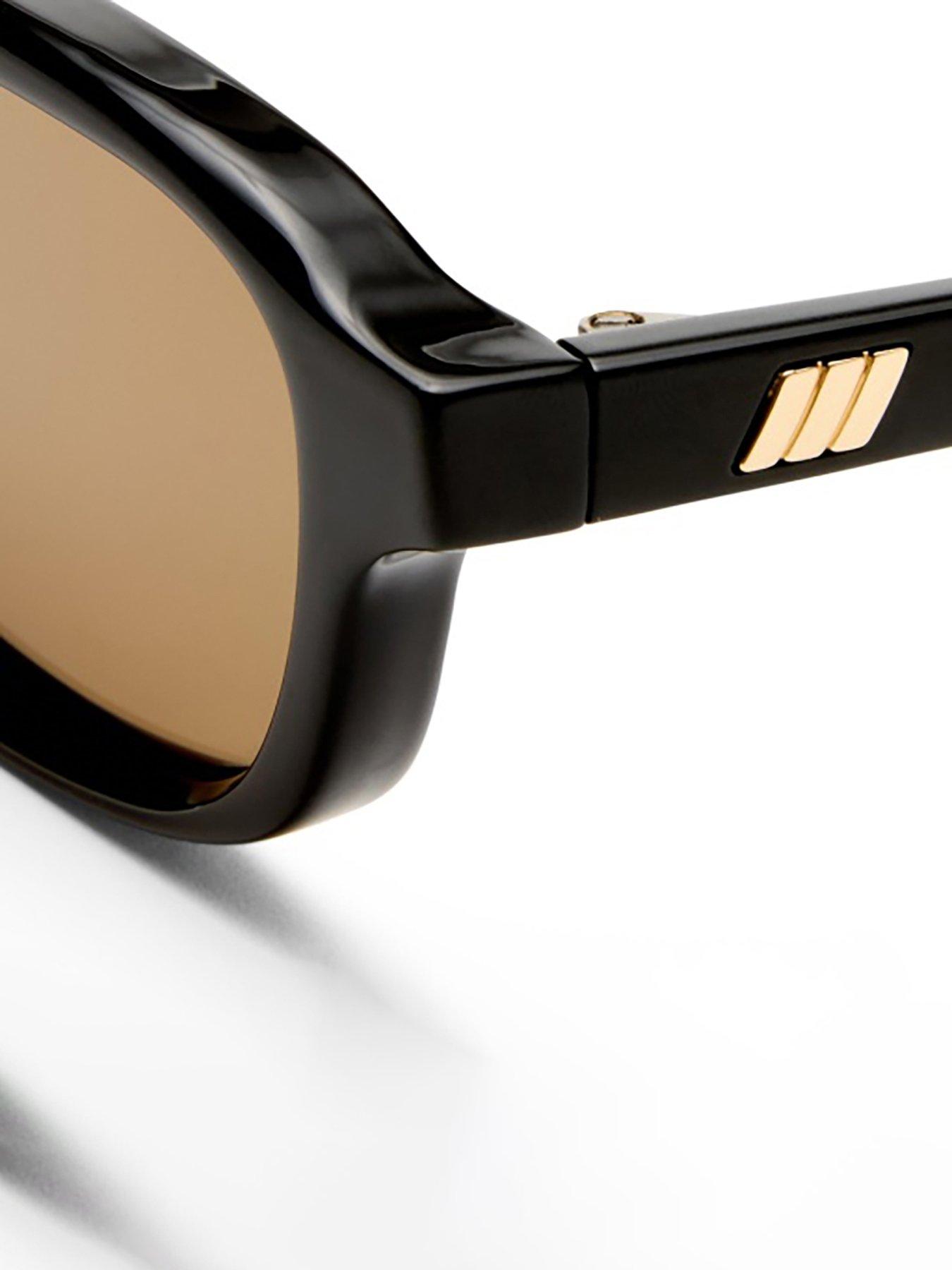 Image 4 of 5 of LE SPECS Honey Pot Rectangle Sunglasses - Black
