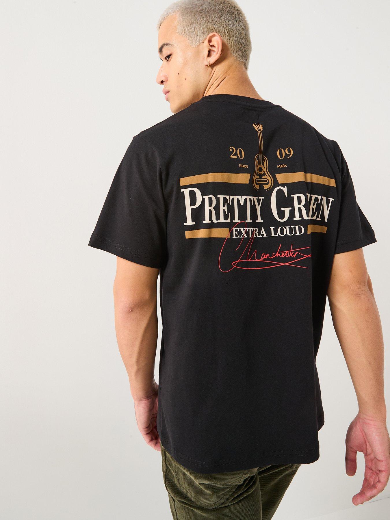 Pretty Green Pretty Green Graphic Stuff T-shirt - Black