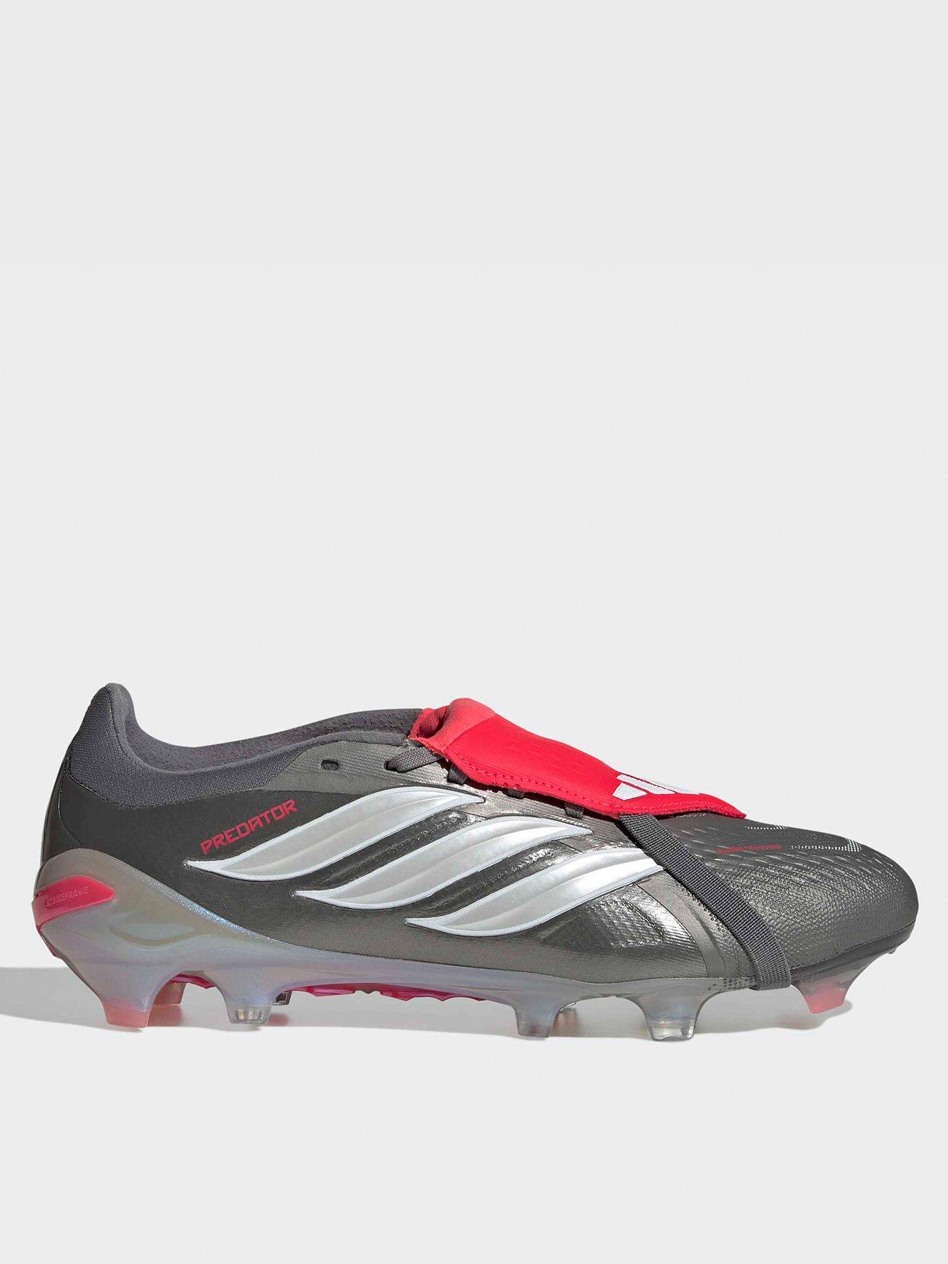 adidas Mens Pradator Pro Firm Ground Football Boots - Grey