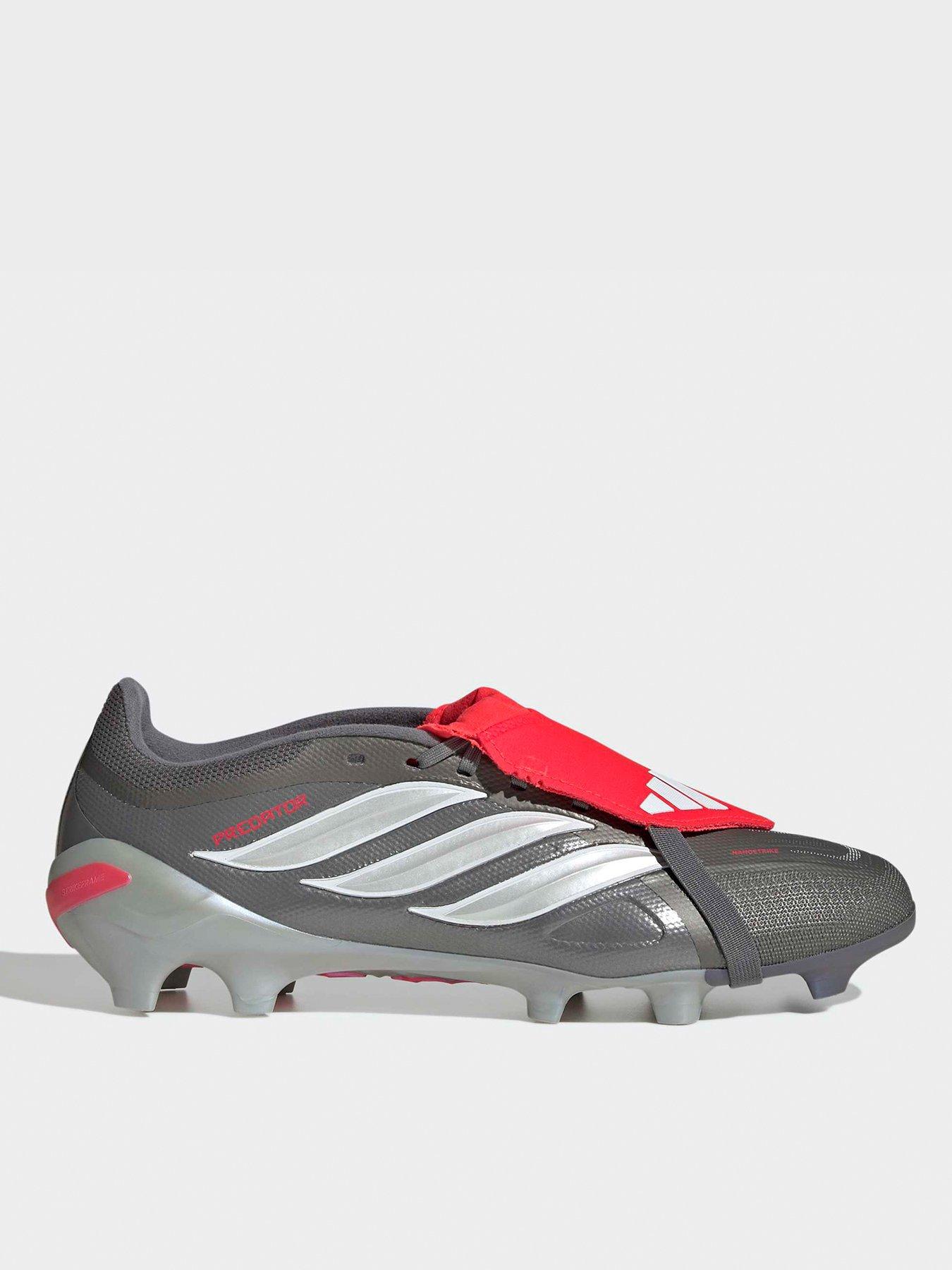 adidas Mens Pradator League Firm Ground Football Boots - Grey