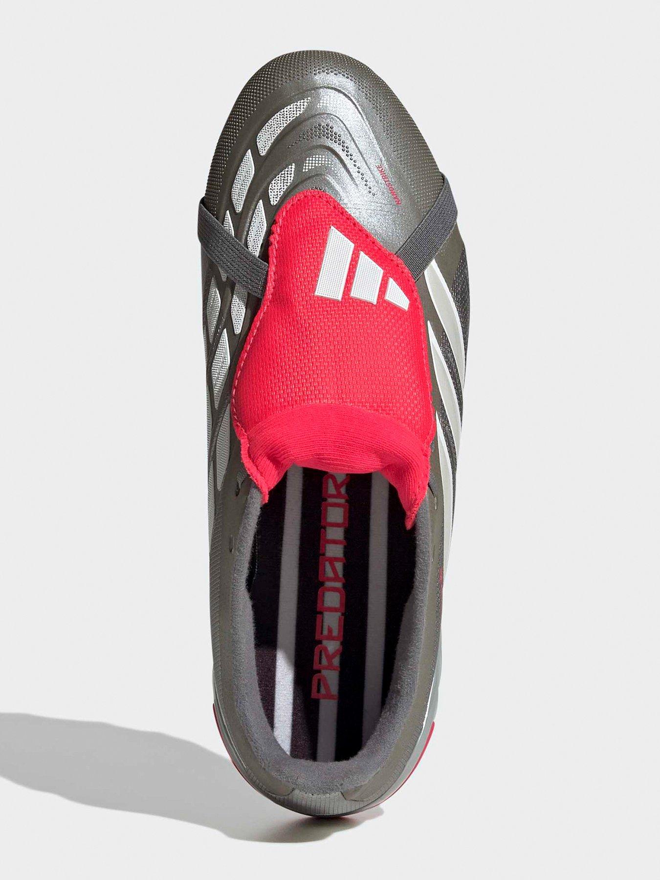 Image 4 of 7 of adidas Junior Predator League Artificial Ground Football Boots - Grey