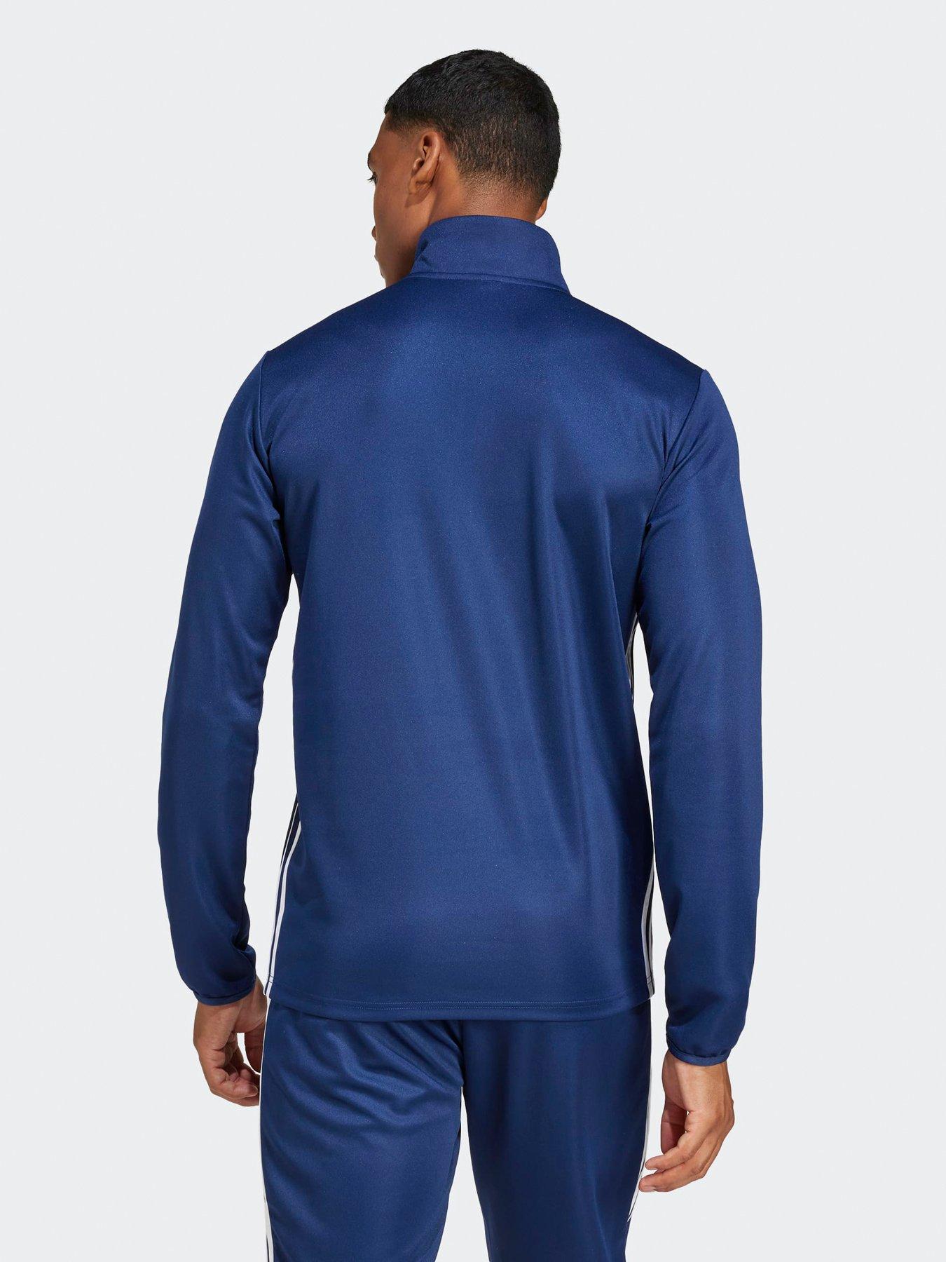 Image 2 of 6 of adidas Mens Tiro Football 1/4 Zip Tracksuit Top&nbsp;- Navy