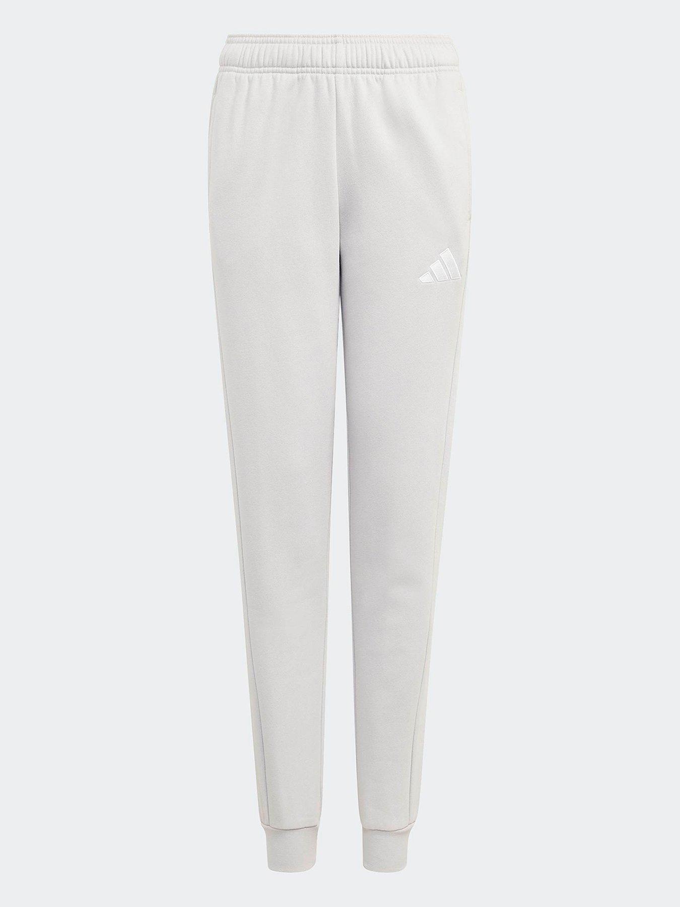 adidas-junior-entrada-26-football-sweat-pants-greystillFront