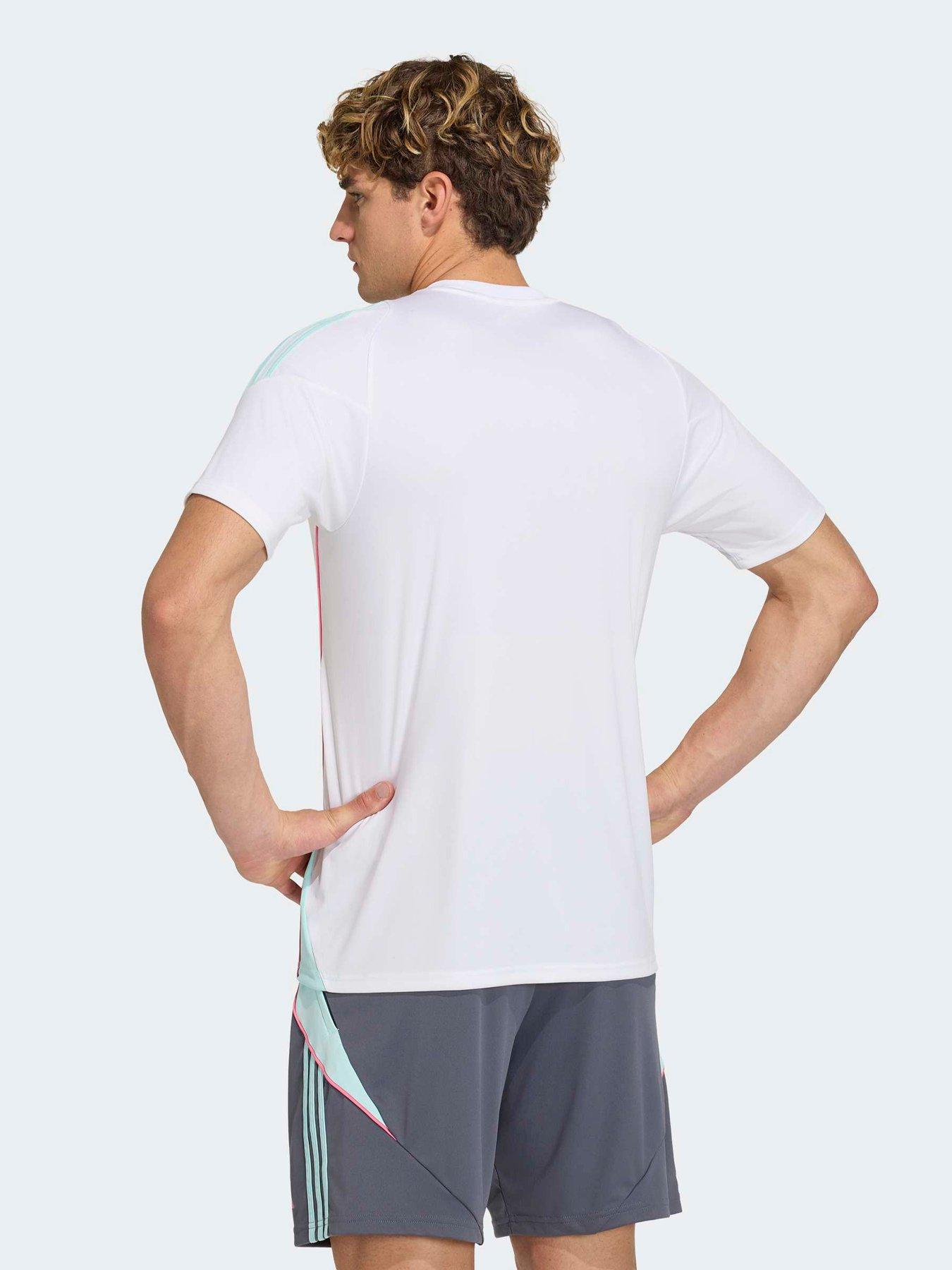 Image 2 of 6 of adidas Mens Messi Football Training Jersey - White