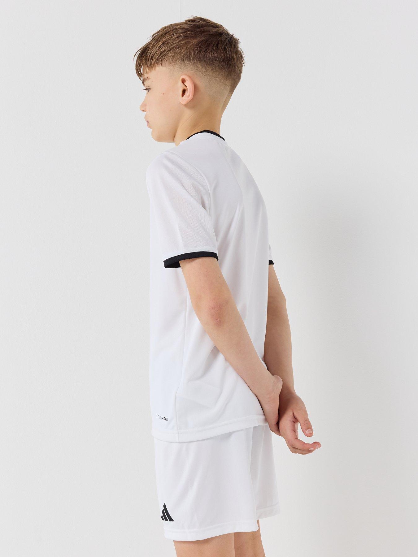 Image 2 of 6 of adidas Junior Entrada 26 Football Training Jersey - White