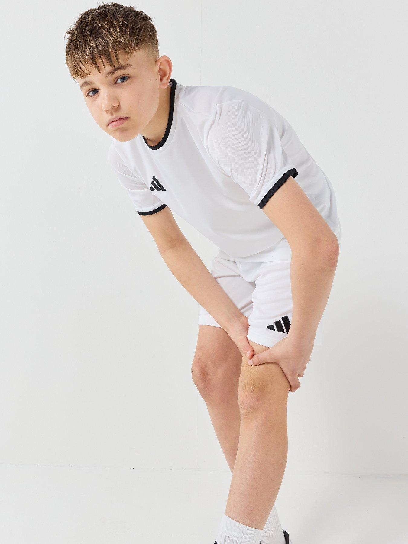 Image 6 of 6 of adidas Junior Entrada 26 Football Training Jersey - White
