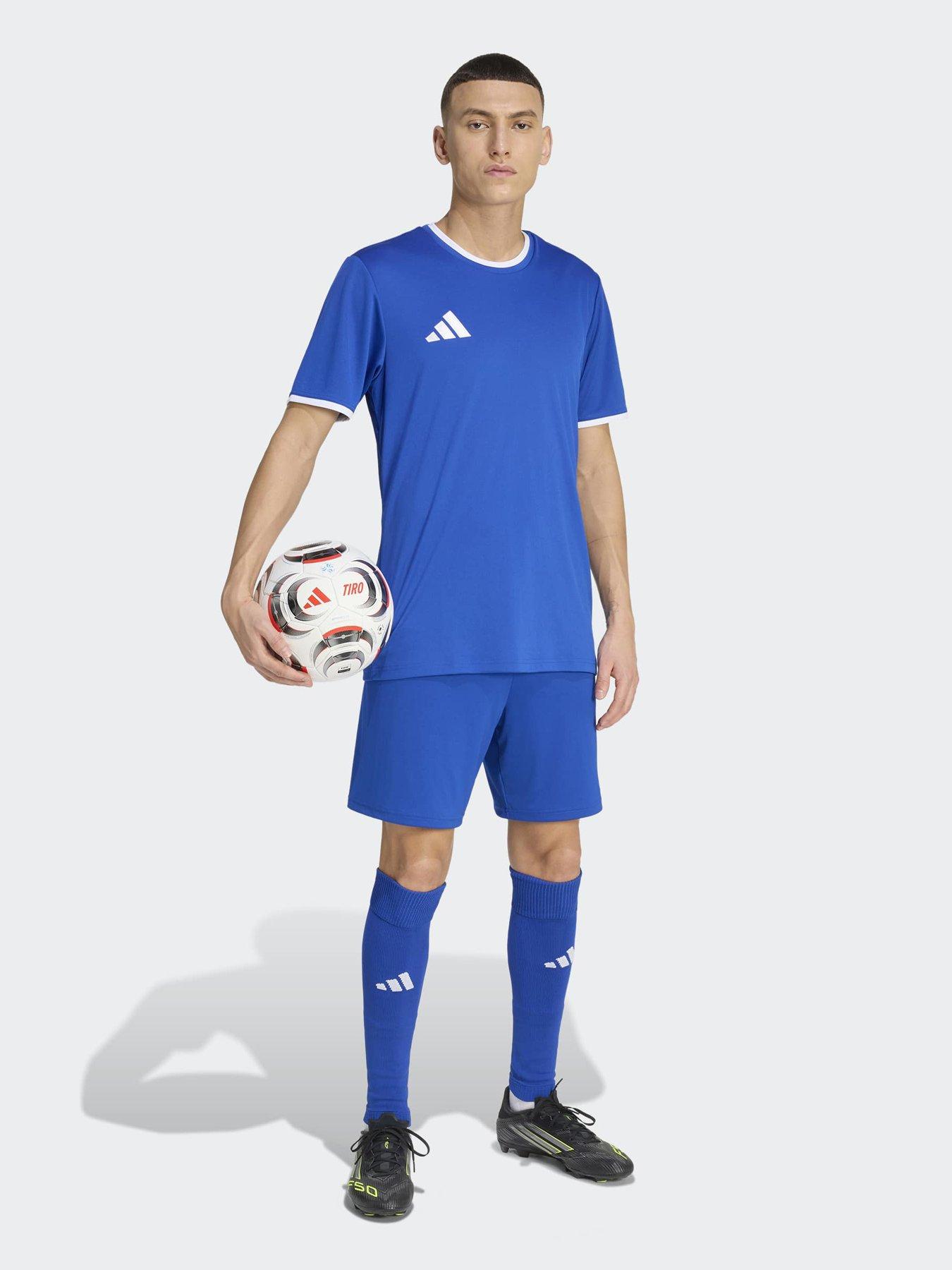 Image 3 of 6 of adidas Mens Entrada 26 Football T-Shirt - Blue