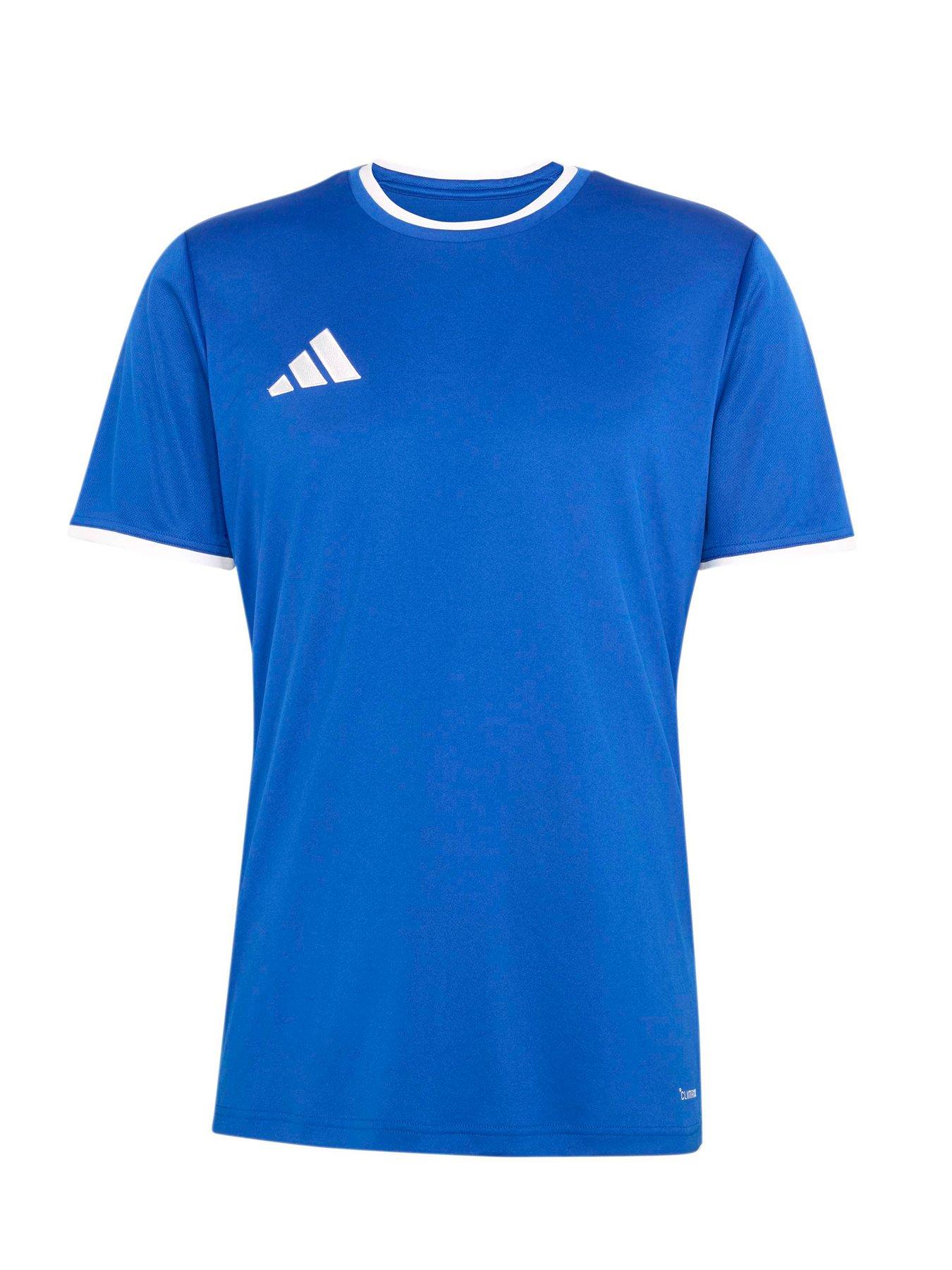 Image 6 of 6 of adidas Mens Entrada 26 Football T-Shirt - Blue