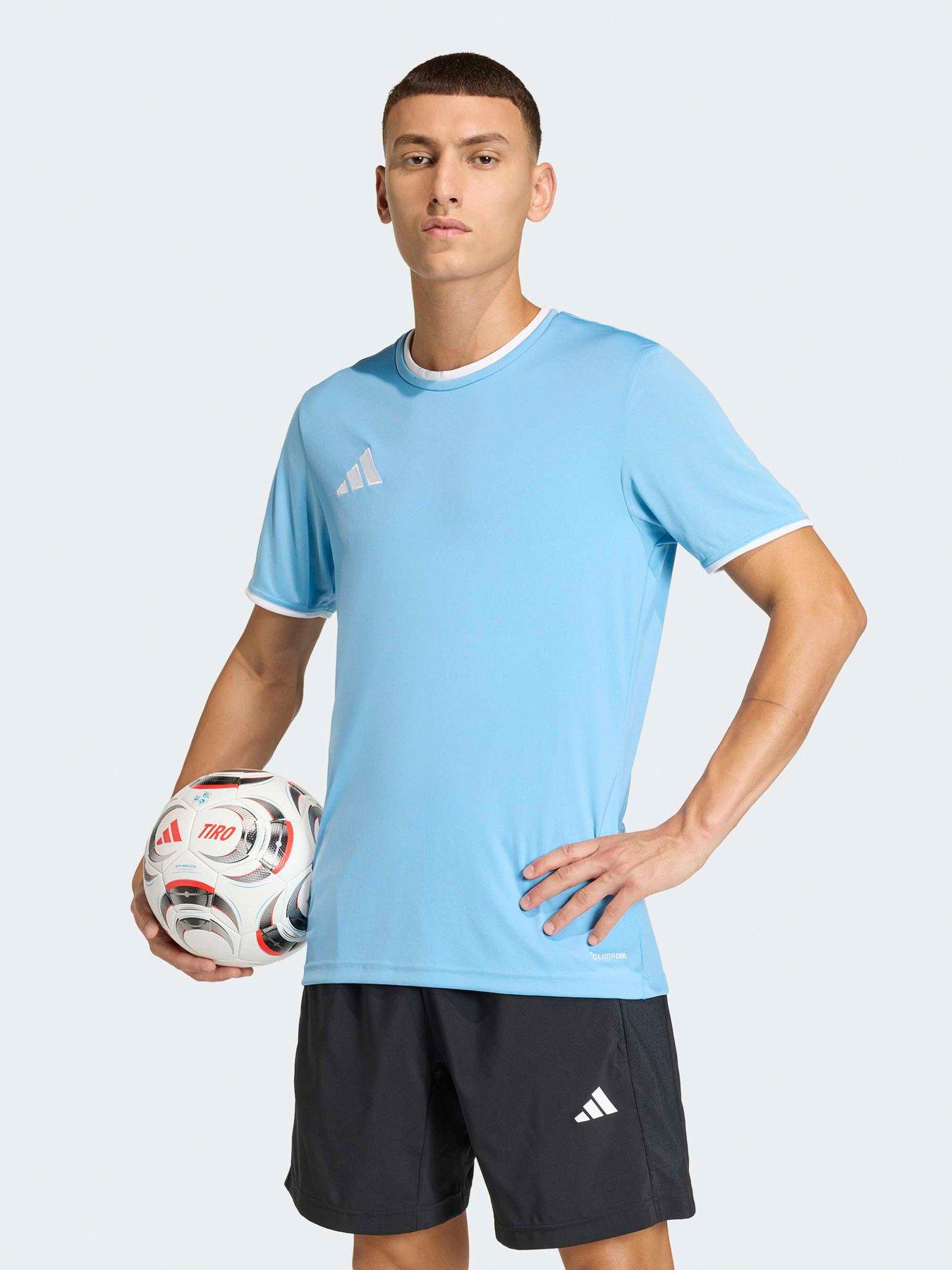 Image 1 of 5 of adidas Mens Football Entrada 26 Tee - Blue