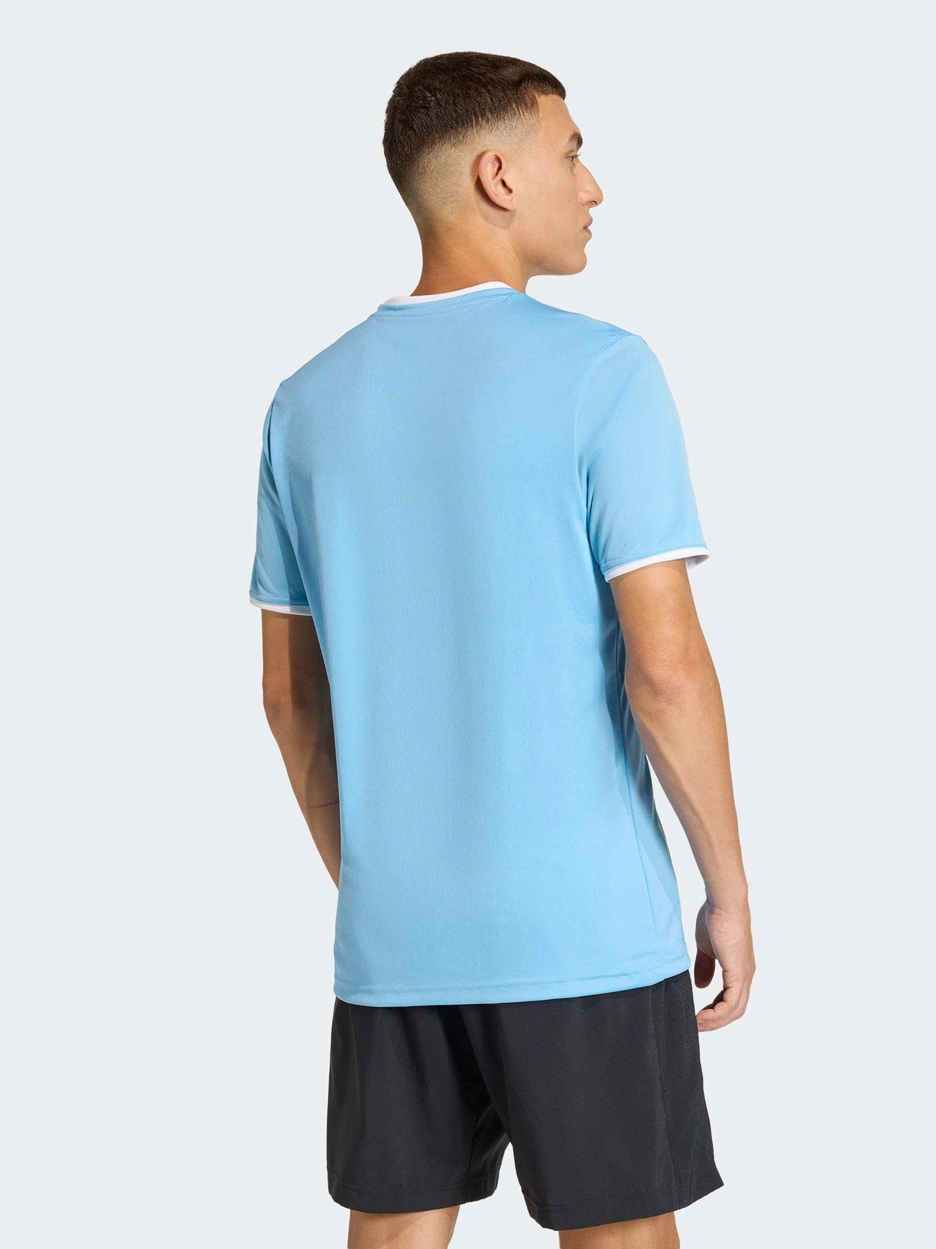 Image 2 of 5 of adidas Mens Football Entrada 26 Tee - Blue