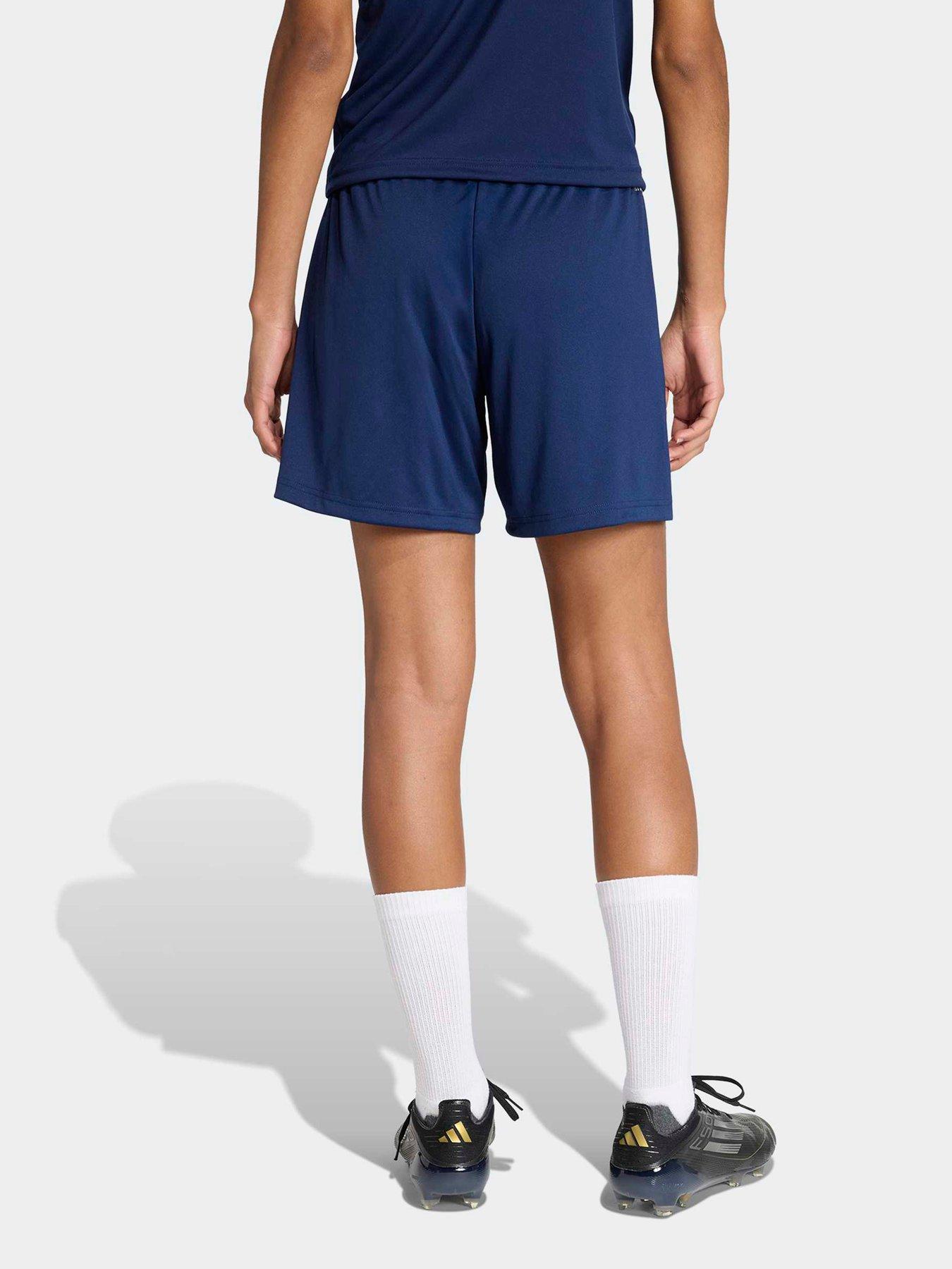 Image 2 of 5 of adidas Womens Entrada 26 Football Training Shorts - Navy