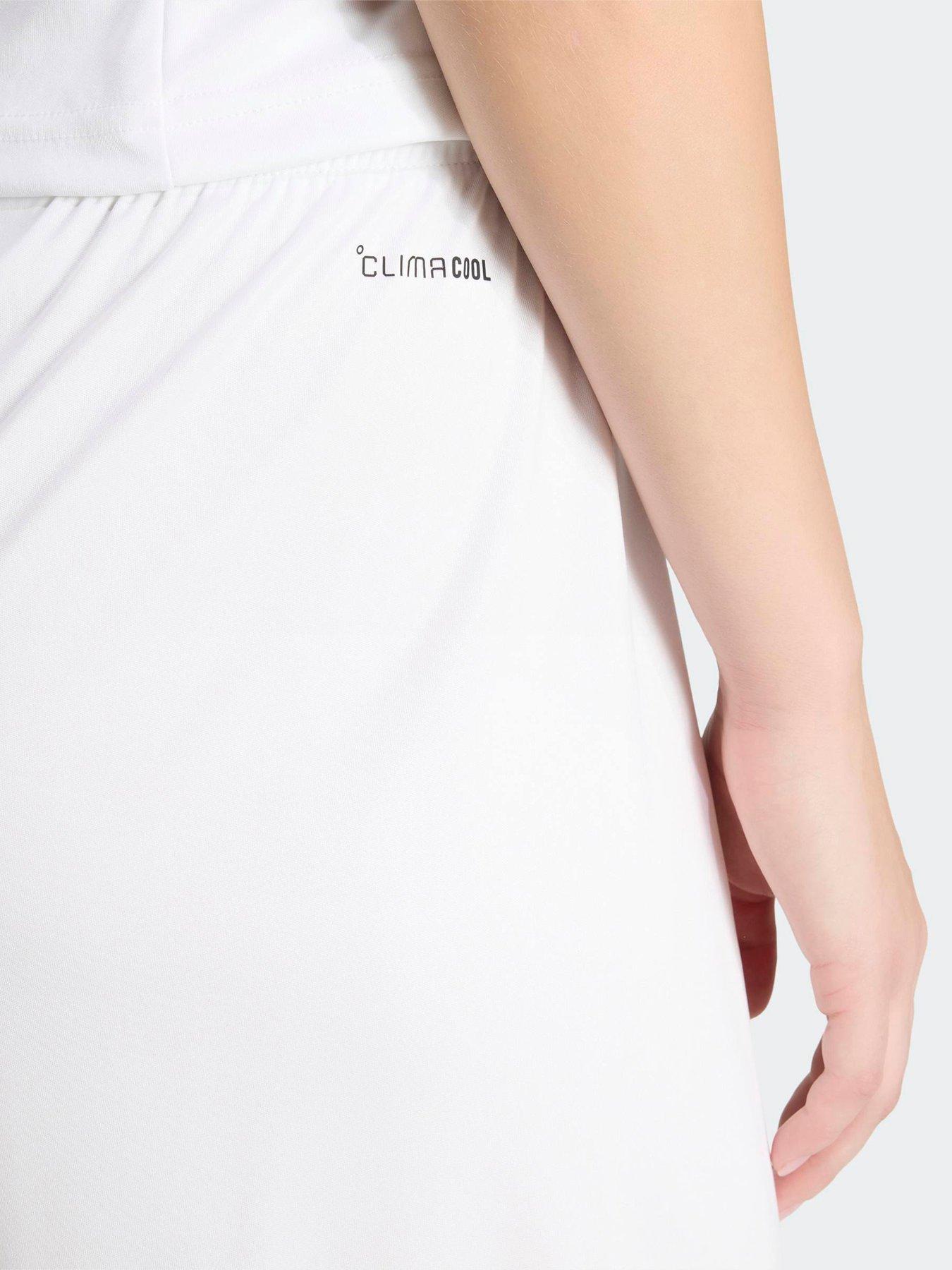 Image 5 of 5 of adidas Womens Entrada 26 Football Training Shorts - White