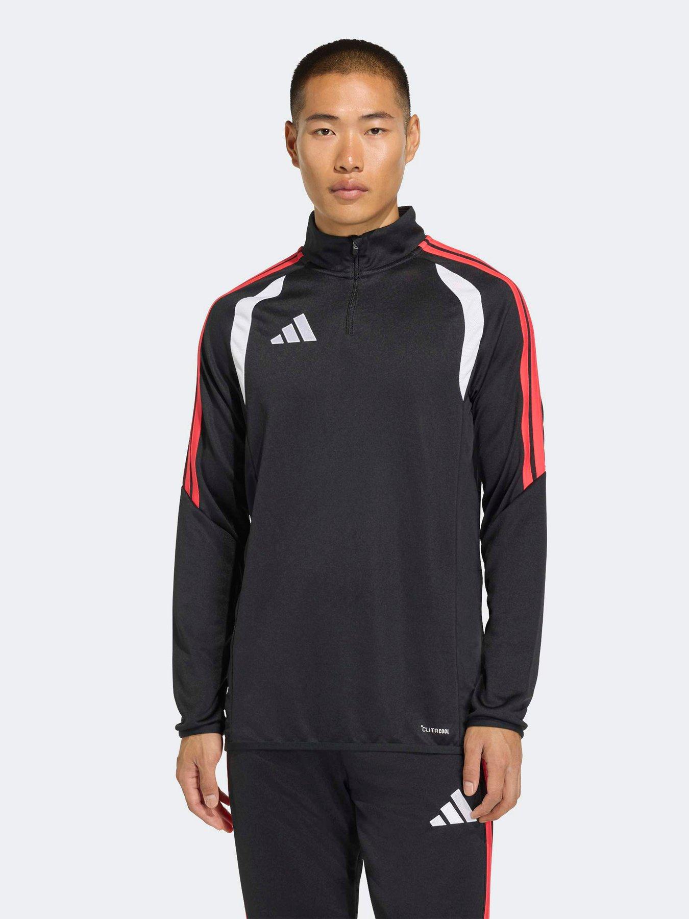 Image 1 of 5 of adidas Mens Tiro 26 Football 1/4 Zip Top - Black
