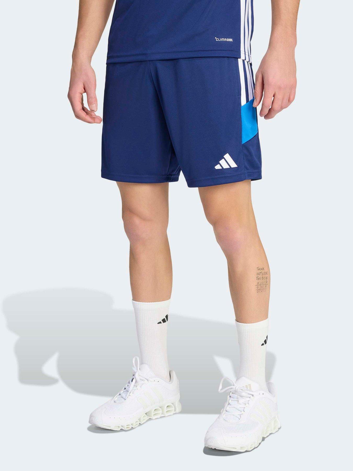 Image 1 of 5 of adidas Mens Tiro Football Training Shorts - Dark Blue