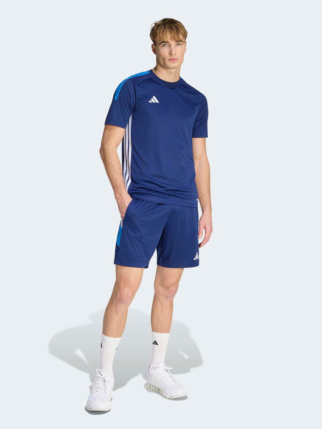 Image 3 of 5 of adidas Mens Tiro Football Training Shorts - Dark Blue
