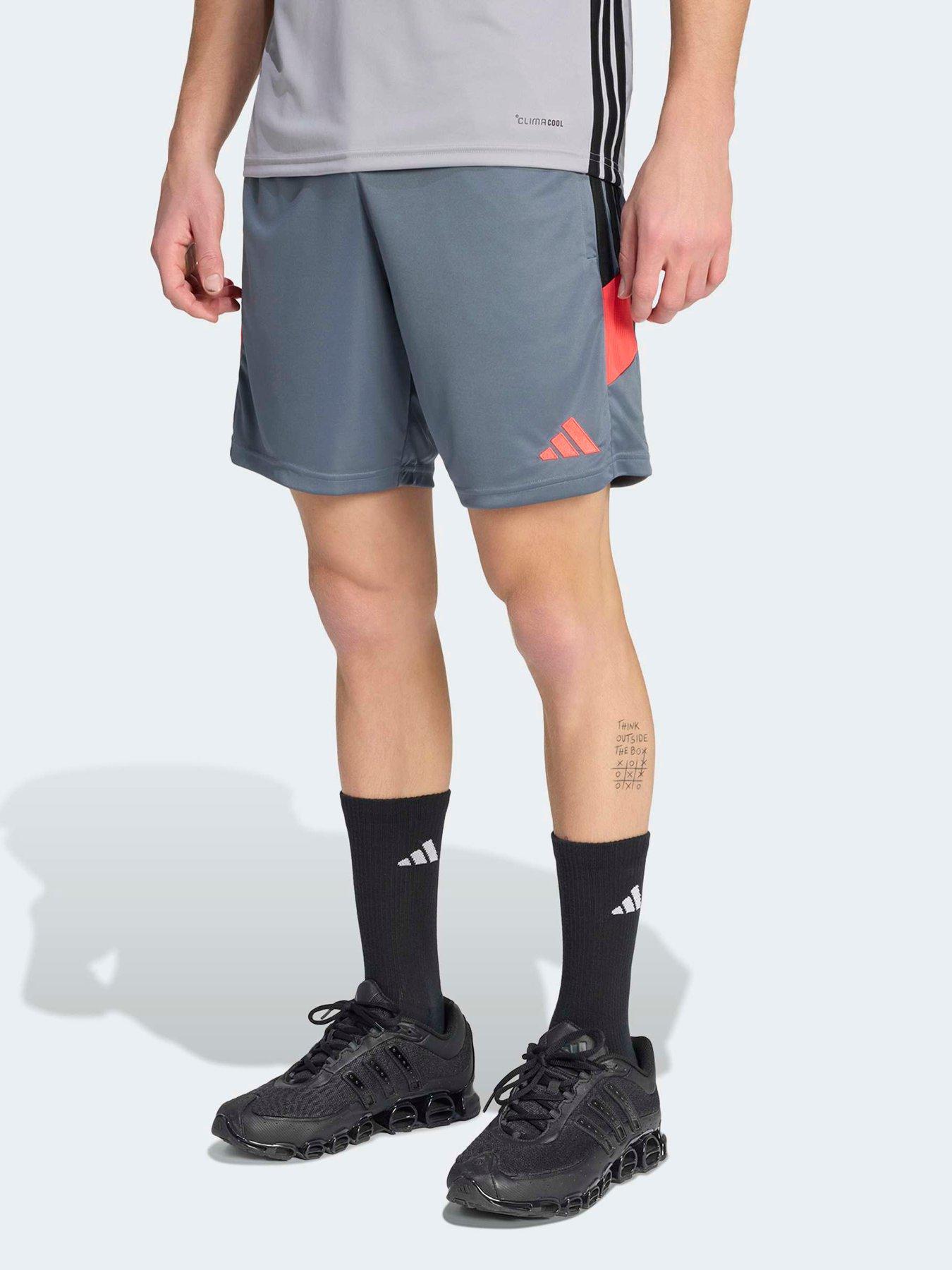 Image 1 of 5 of adidas Mens Tiro Football Training Shorts - Grey