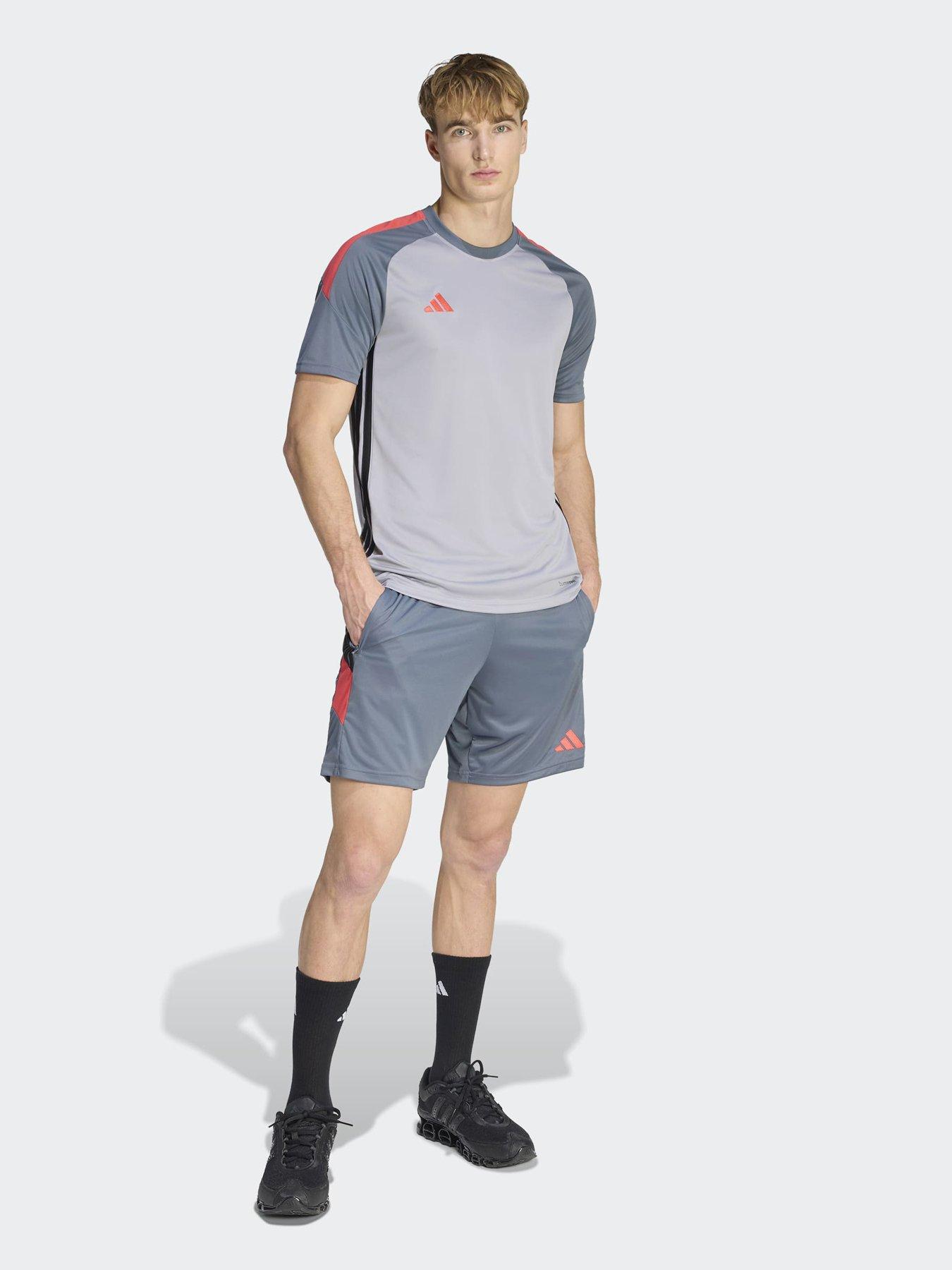 Image 3 of 5 of adidas Mens Tiro Football Training Shorts - Grey