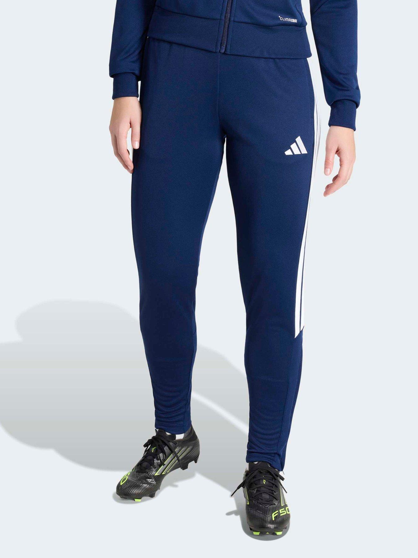 adidas Womens Tiro 26 Football Tracksuit Bottom - Navy