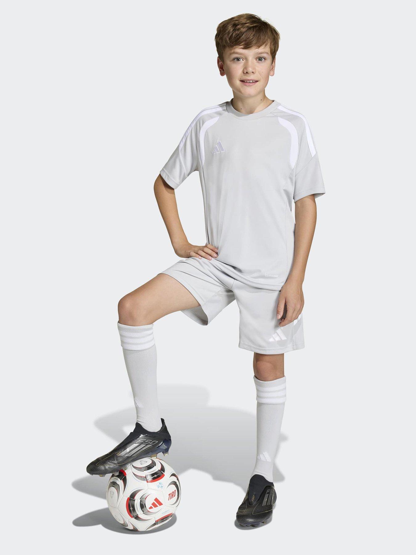 Image 4 of 6 of adidas Junior Tiro 26 Football Training Jersey - Grey