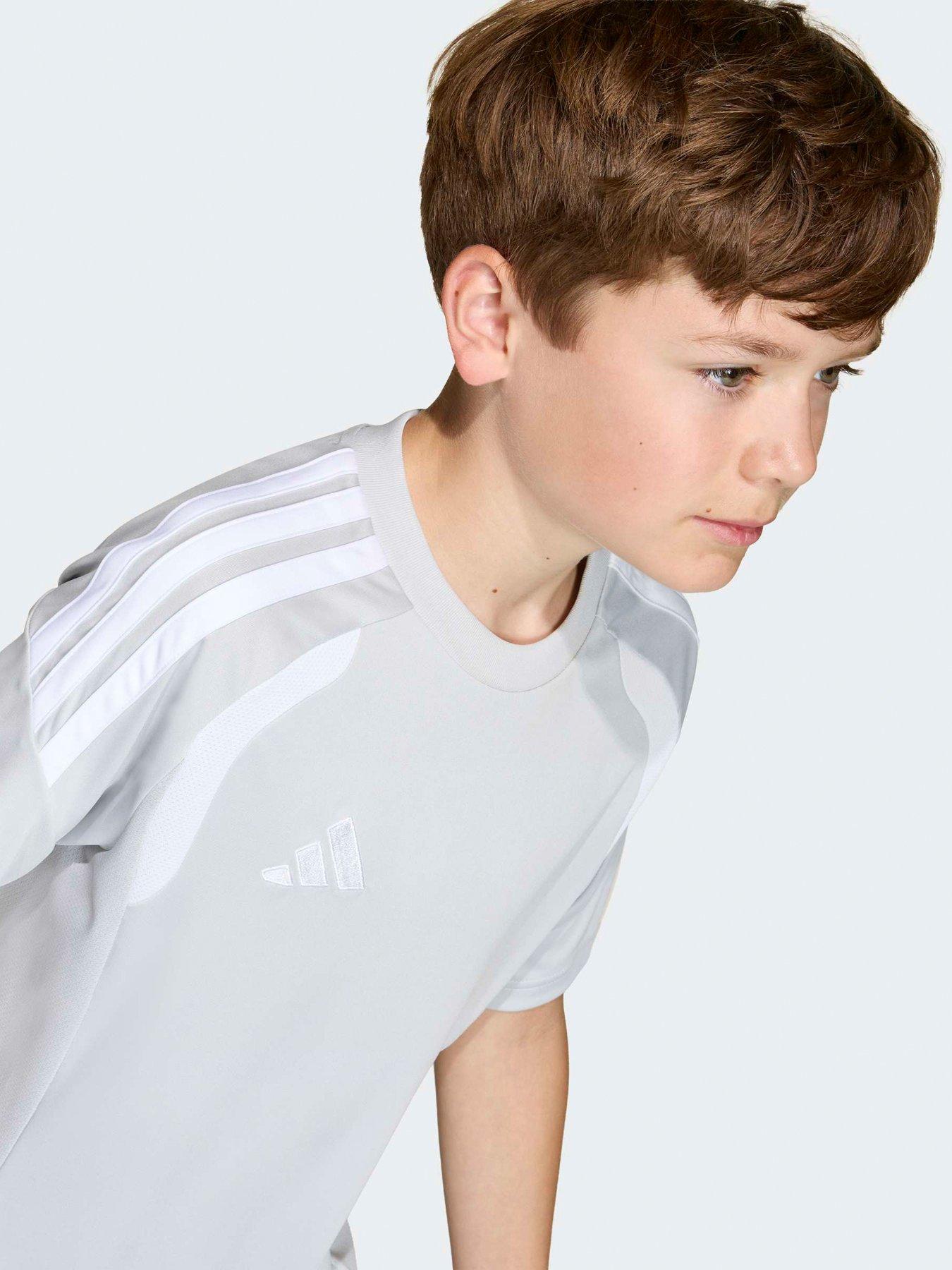 Image 5 of 6 of adidas Junior Tiro 26 Football Training Jersey - Grey