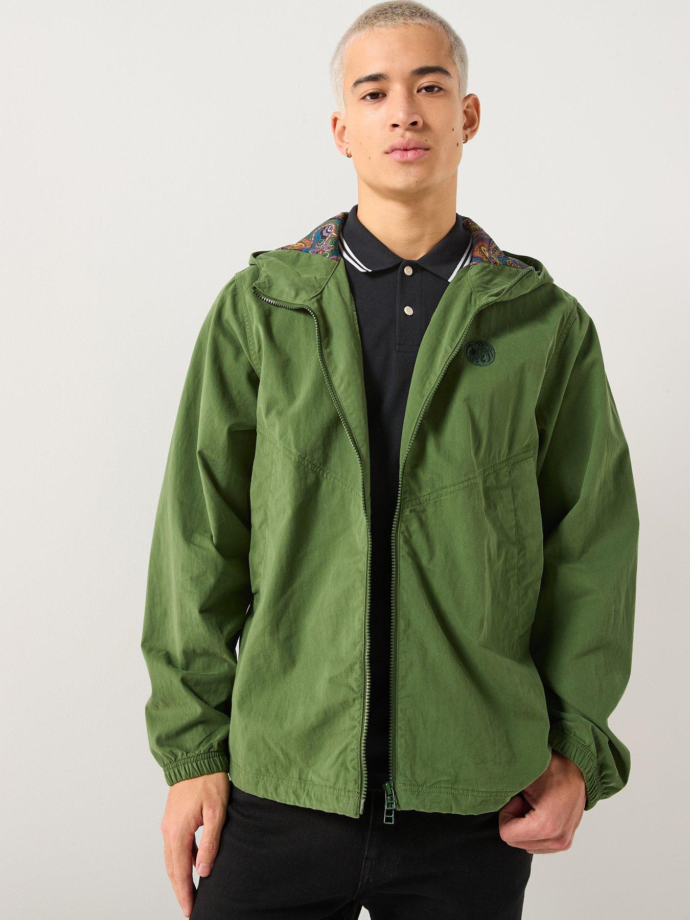 pretty-green-pretty-green-feltham-lightweight-hooded-jacket-khakifront