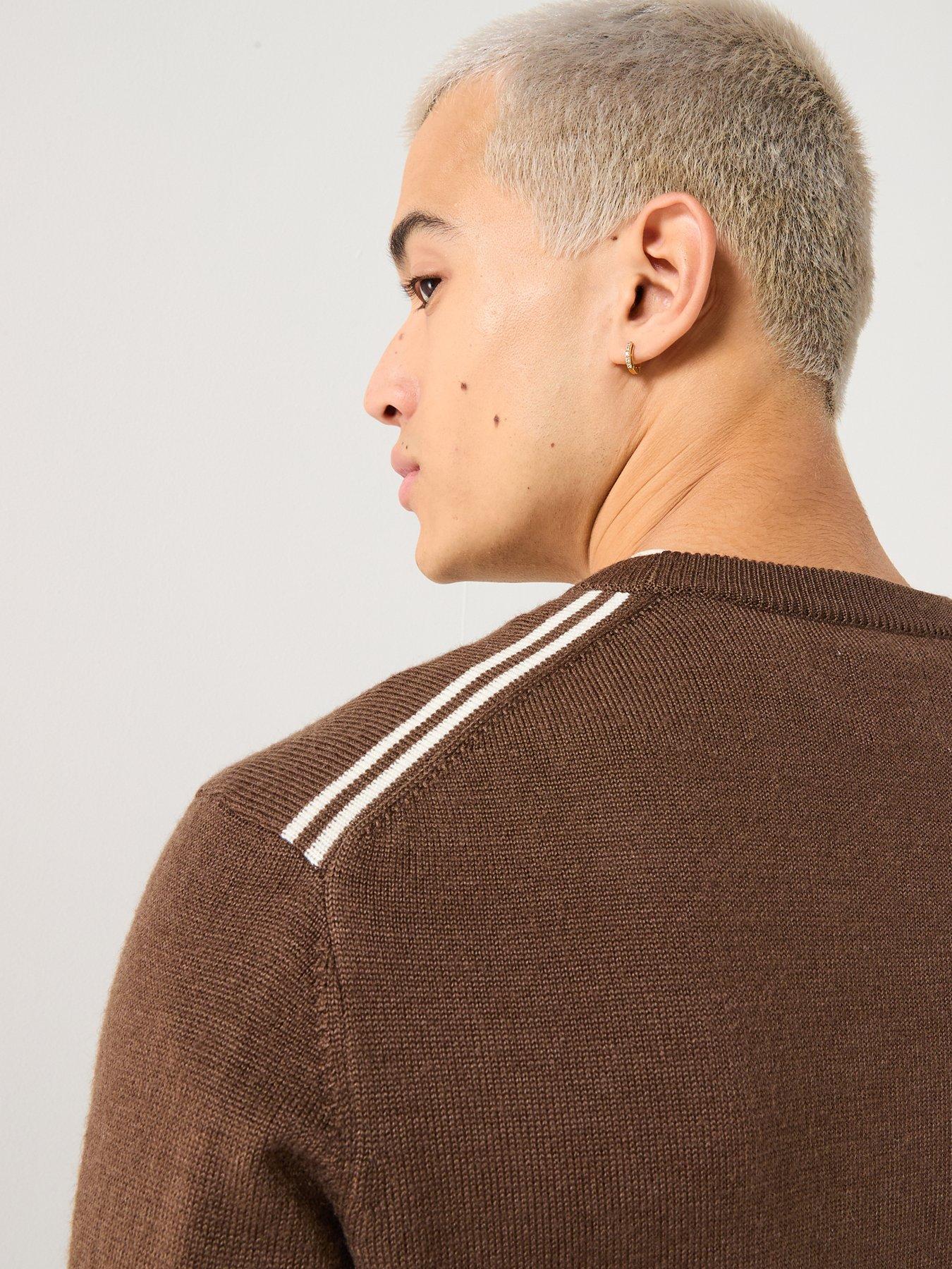 pretty-green-pretty-green-tipped-crew-knitted-jumper-browndetail