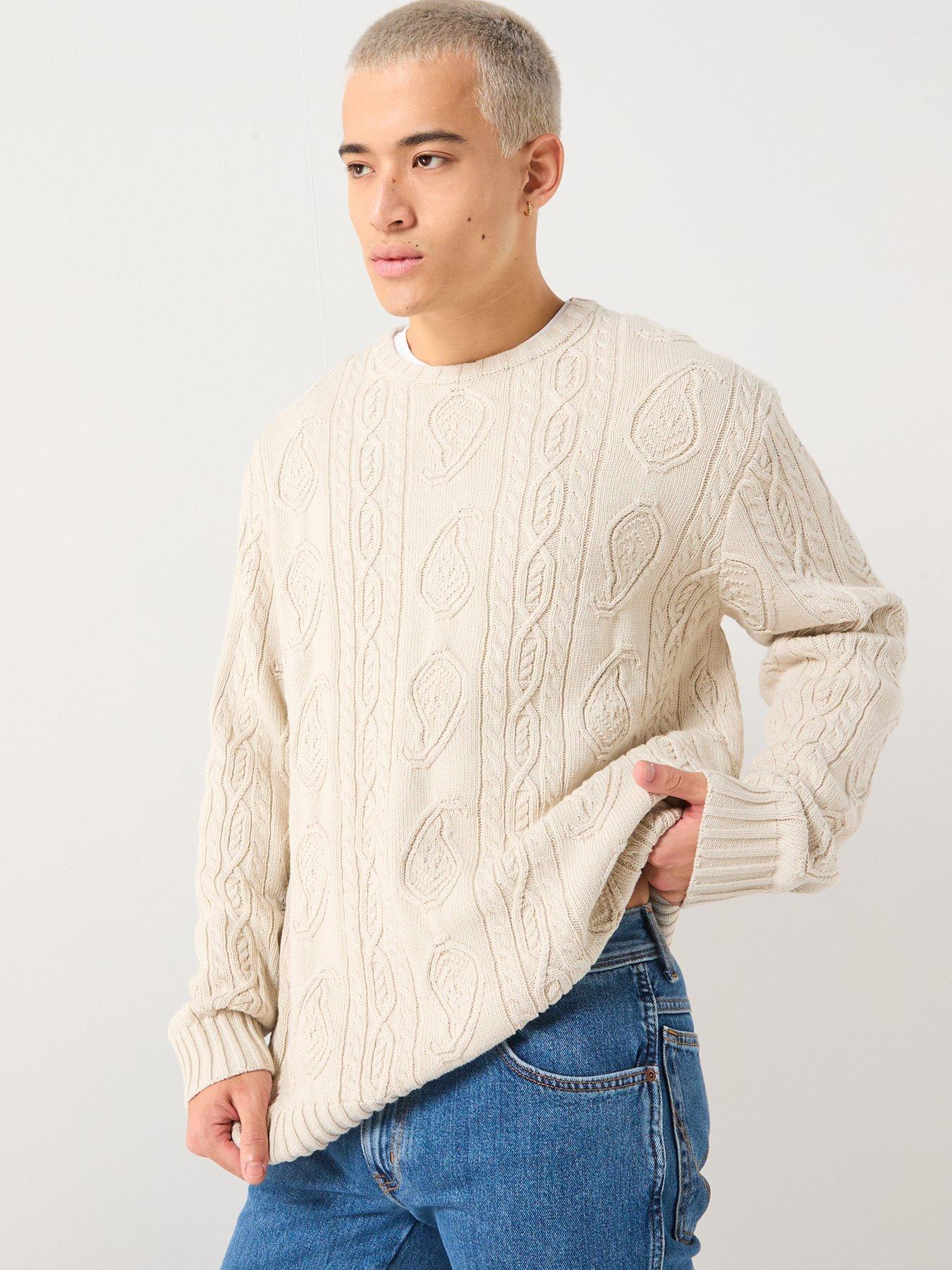 pretty-green-cable-knitted-jumper-cream