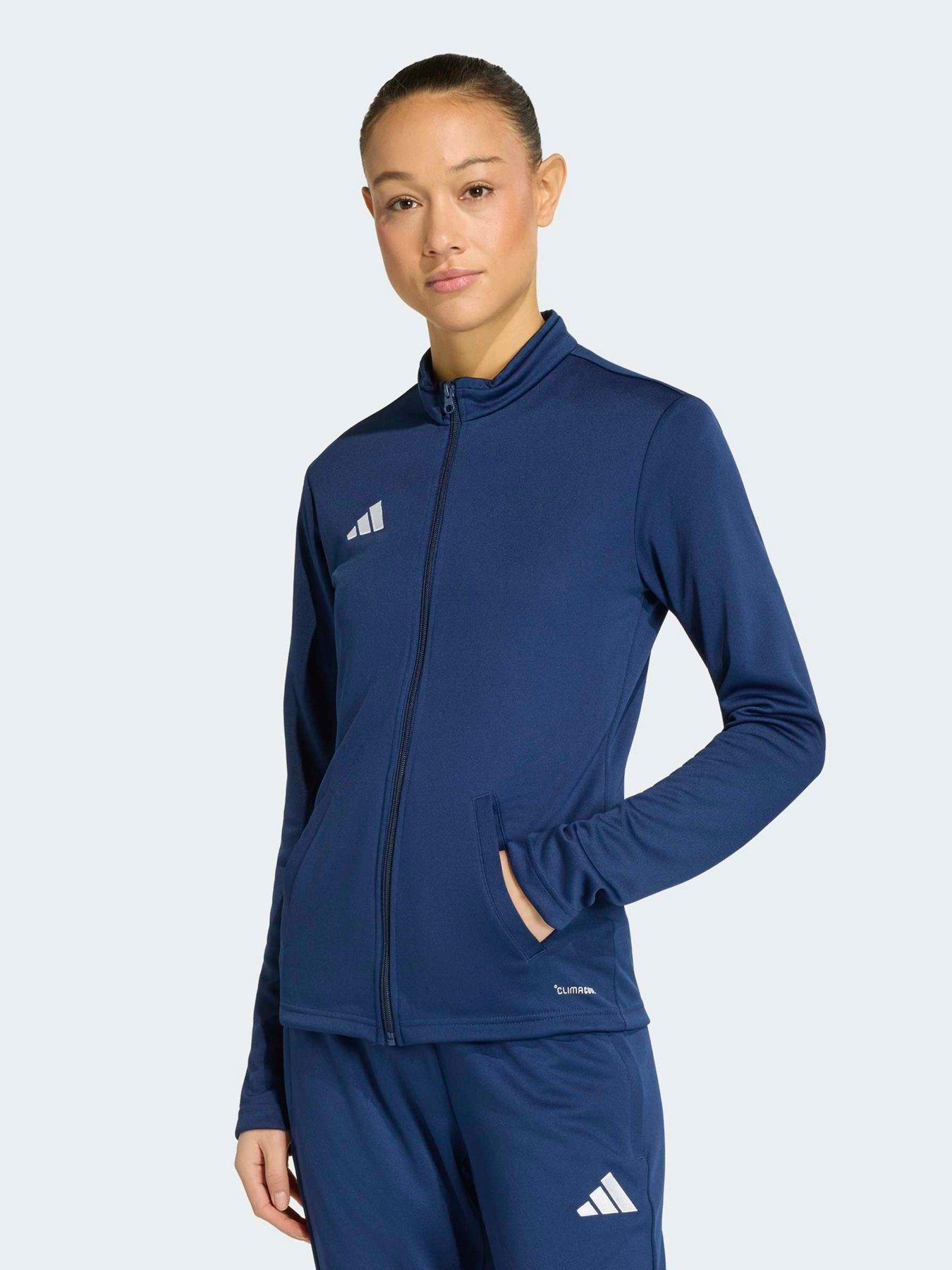 adidas Womens Entrada 26 Football Tracksuit Top - Navy