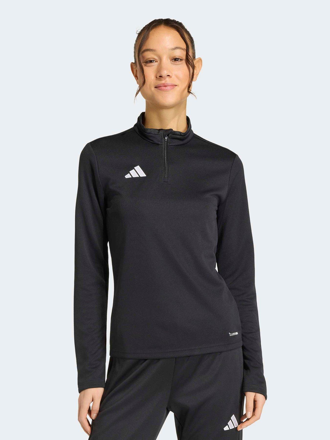 adidas Womens Entrada 26 Football Sweatshirt - Black