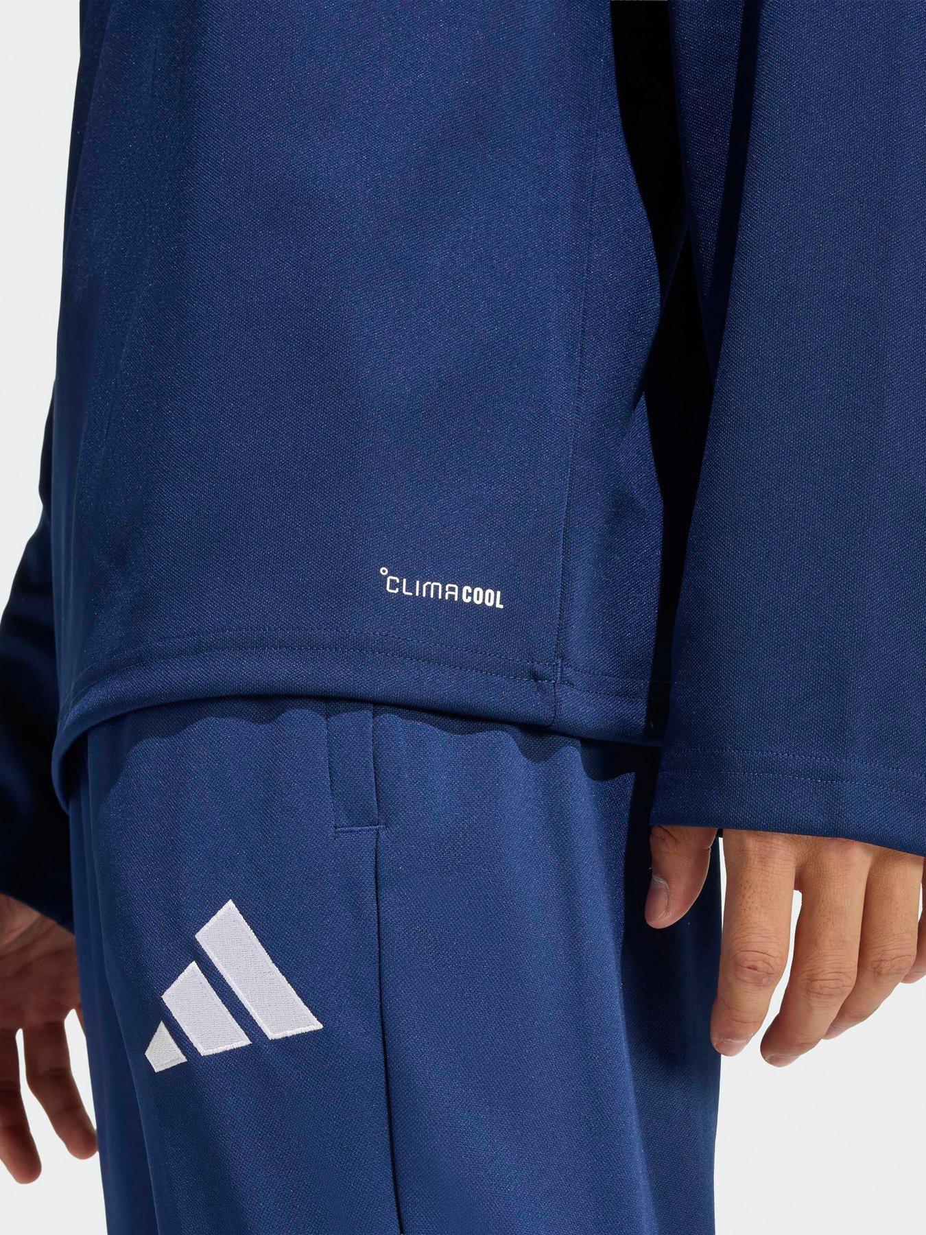 Image 4 of 5 of adidas Mens Football Entrada 26 1/4 Zip Training Top&nbsp;- Navy