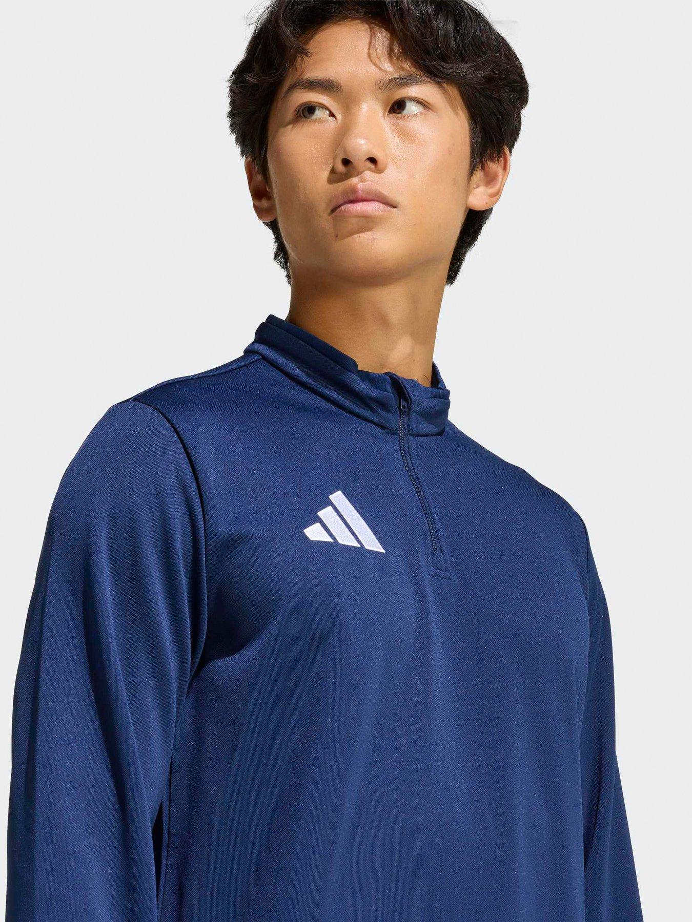 Image 5 of 5 of adidas Mens Football Entrada 26 1/4 Zip Training Top&nbsp;- Navy
