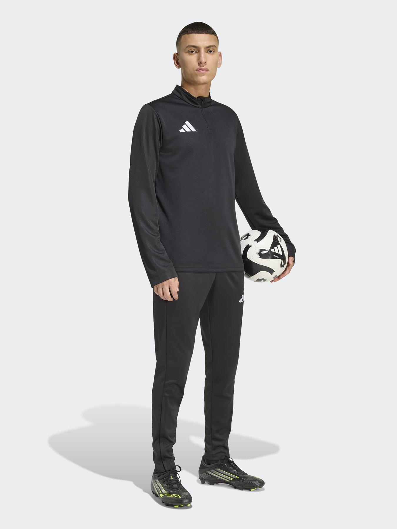 Image 3 of 5 of adidas Mens Football Entrada 26 1/4 Zip Training Top&nbsp;- Black
