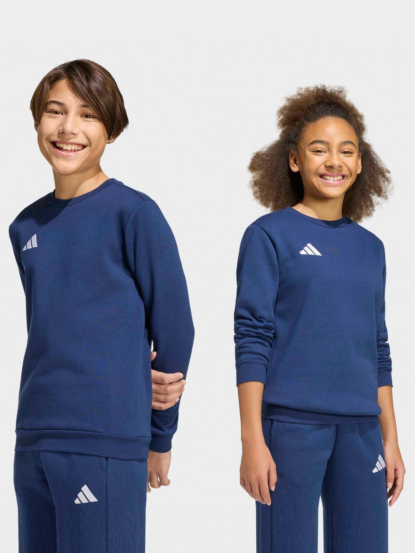 adidas Junior Entrada 26 Sweatshirt - Navy