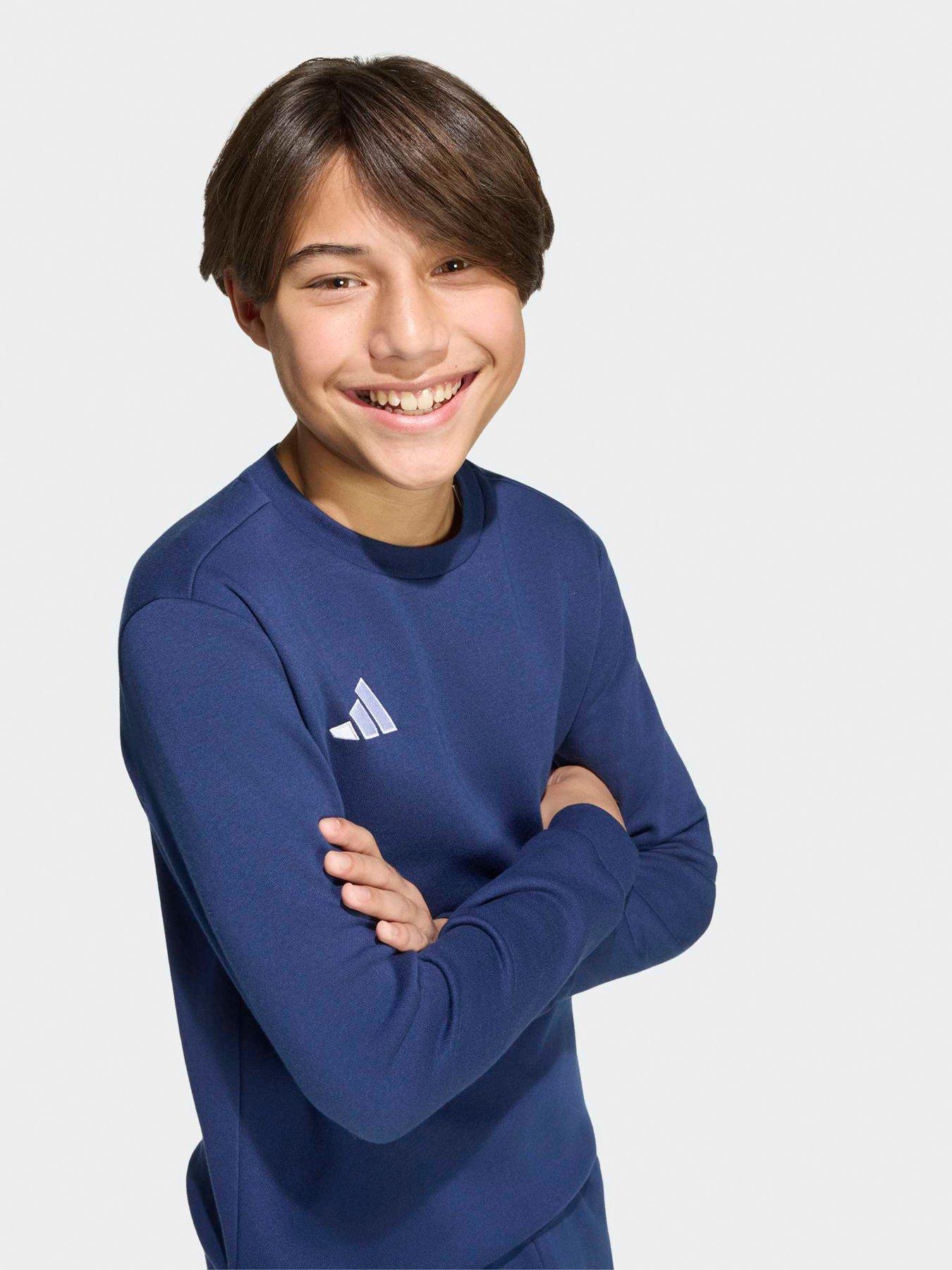 adidas-junior-entrada-26-sweatshirt-navydetail