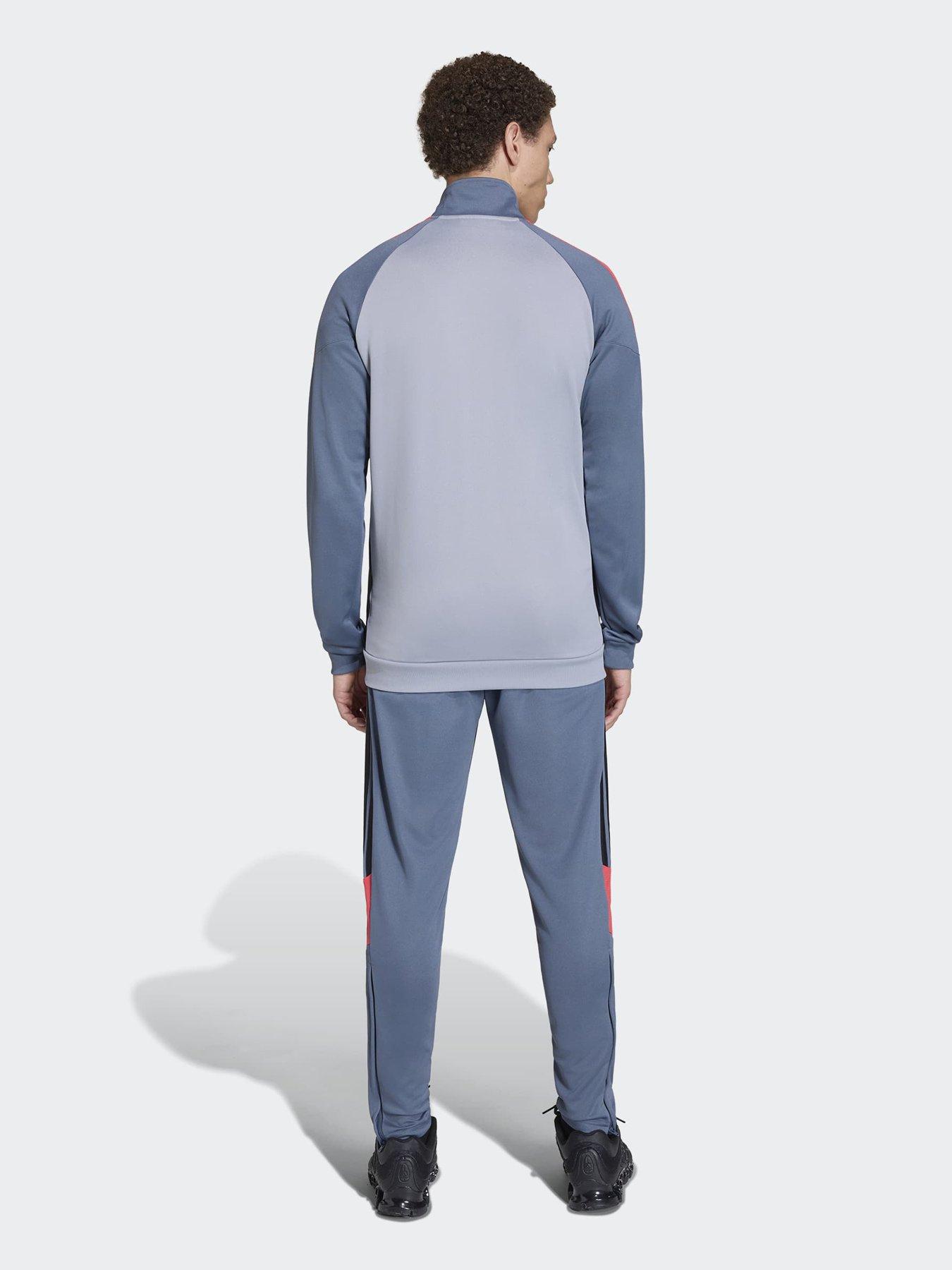 Image 2 of 5 of adidas Mens Tiro Football Tracksuit - Grey
