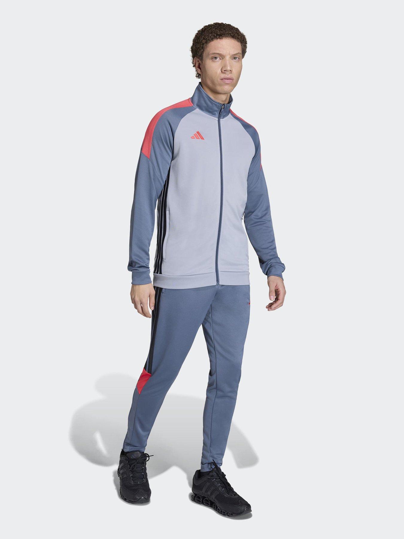 Image 3 of 5 of adidas Mens Tiro Football Tracksuit - Grey