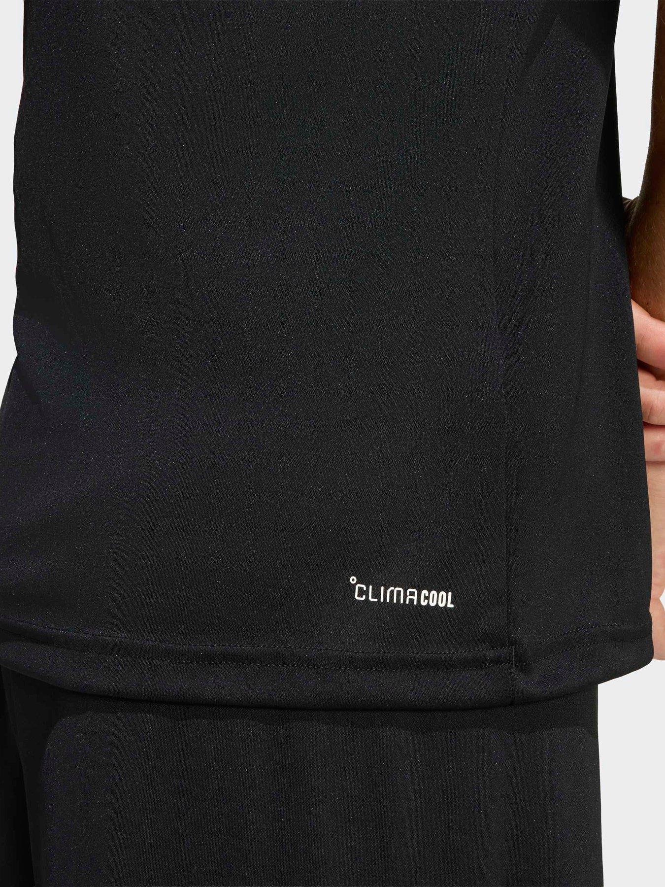 Image 4 of 6 of adidas Mens Entrada 26 Short Sleeve Football T-Shirt - Black