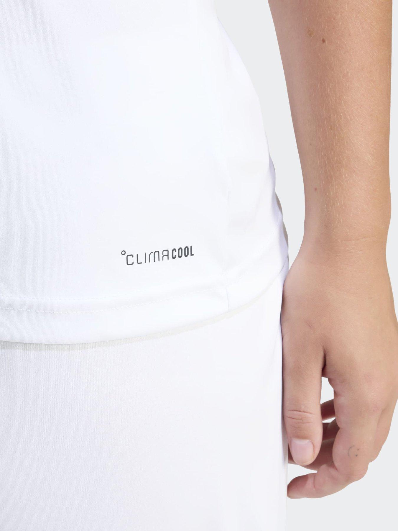 Image 6 of 7 of adidas Womens Entrada 26 Football Training Jersey - White