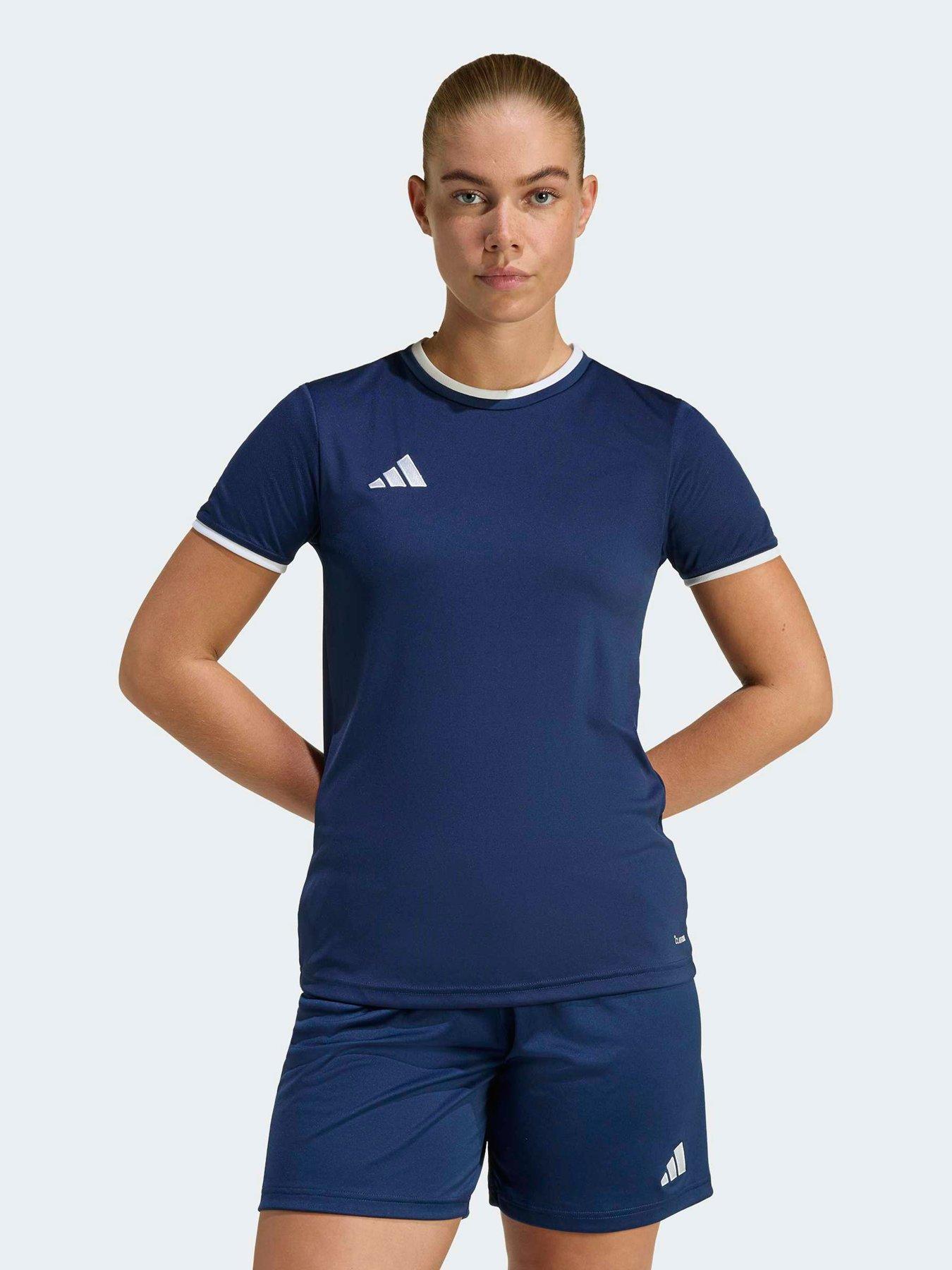 Image 1 of 5 of adidas Womens Entrada 26 Football Training Jersey - Navy