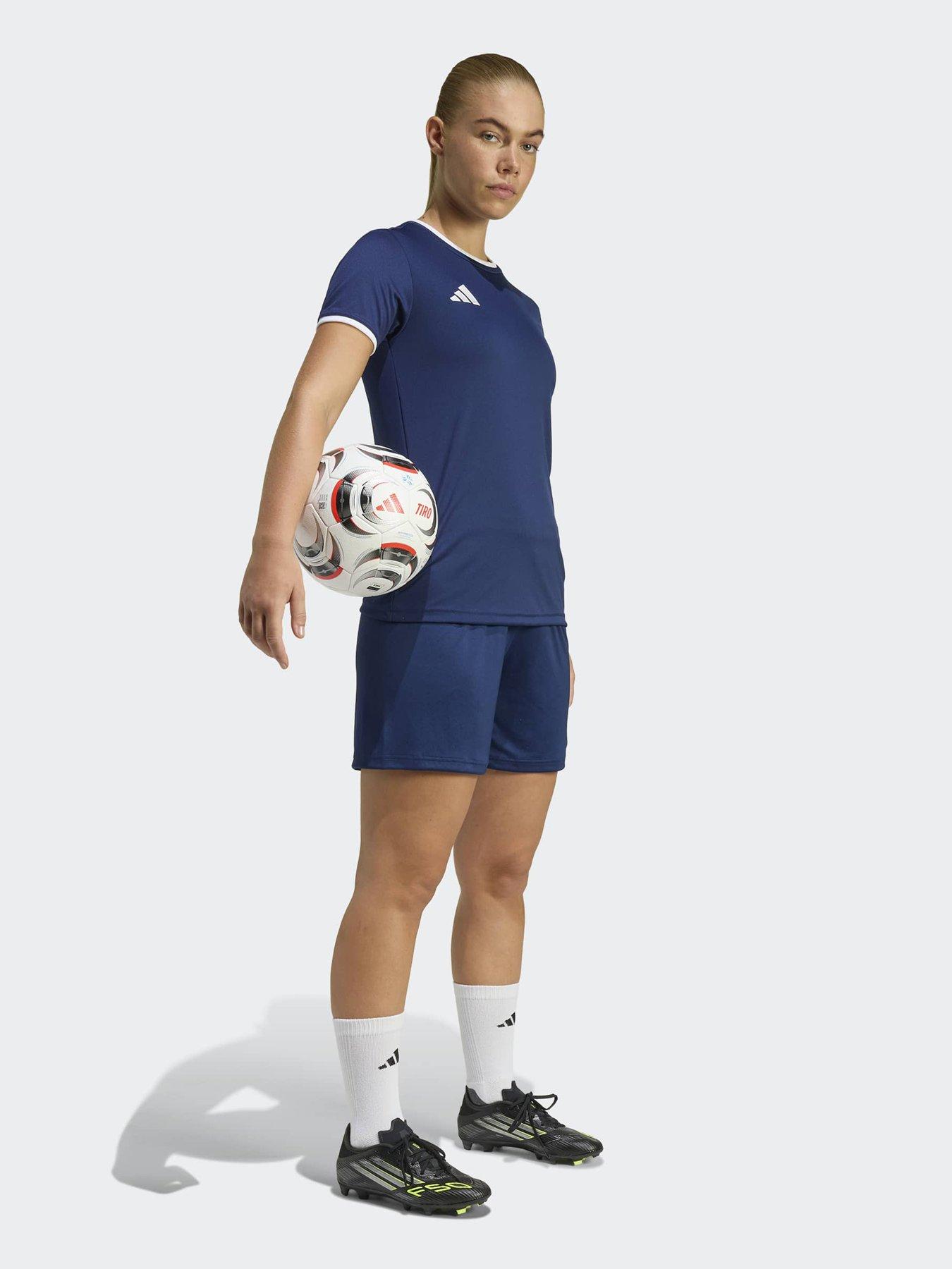 Image 3 of 5 of adidas Womens Entrada 26 Football Training Jersey - Navy