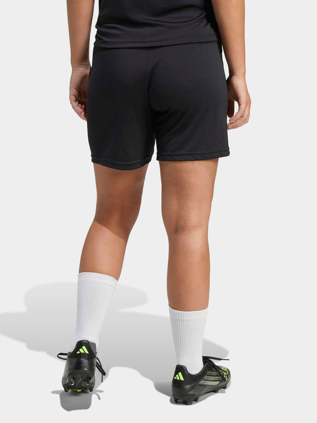 Image 2 of 7 of adidas Womens Entrada 26 Football Training Shorts - Black