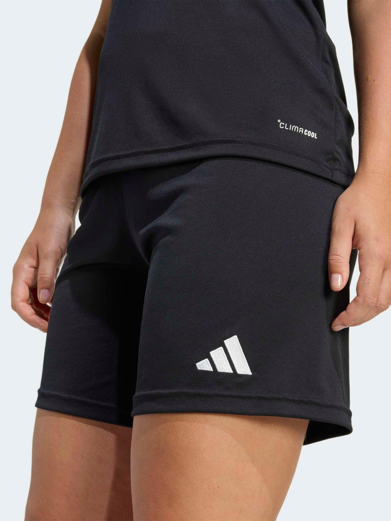 Image 5 of 7 of adidas Womens Entrada 26 Football Training Shorts - Black