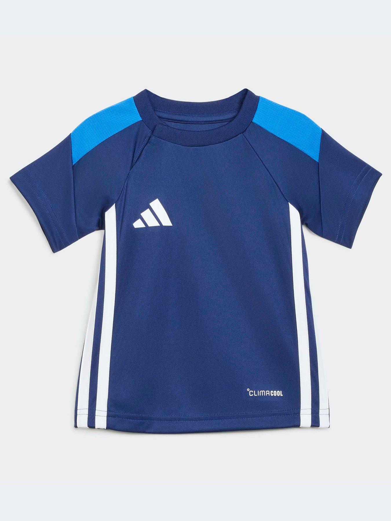 Image 4 of 5 of adidas Infant Tiro Football Training Mini Kit - Dark Blue