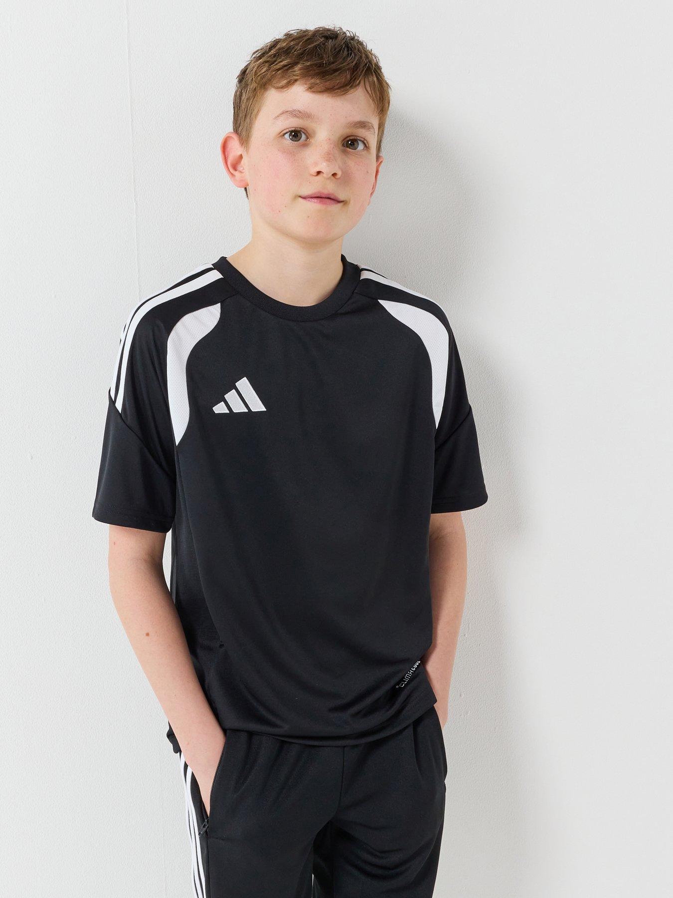 Adidas Junior Tiro 26 Football Training Jersey - Black