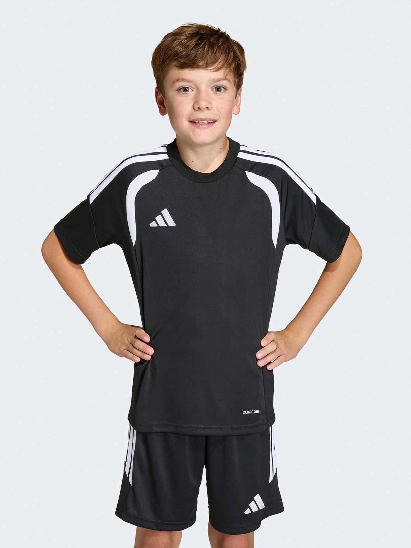 adidas Junior Tiro 26 Football Training Jersey - Black