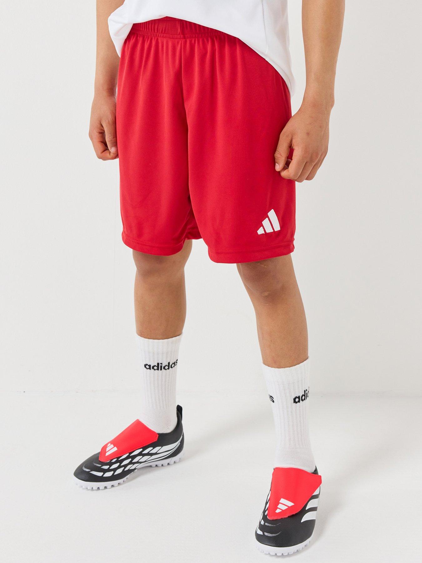 adidas-junior-entrada-26-training-shorts-redfront
