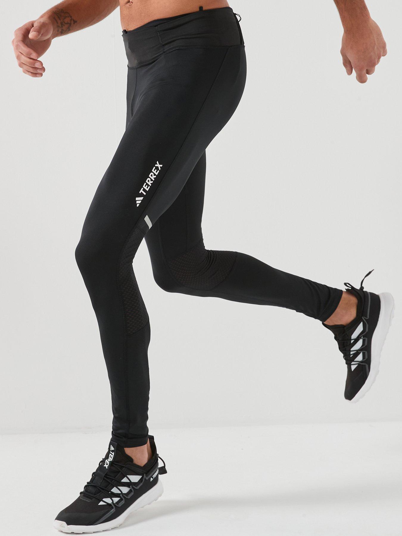 Image 1 of 6 of adidas Terrex Mens Trail Running Xpr Tights - Black