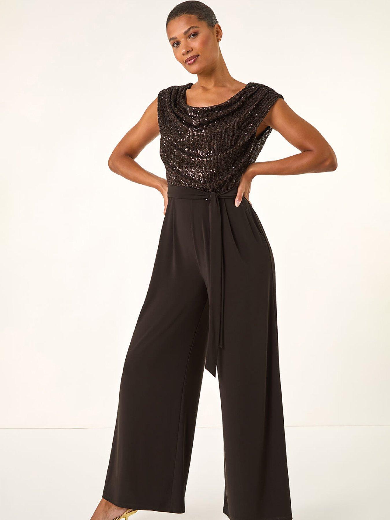 roman-sequin-bodice-cowl-neck-jumpsuit-chocolateoutfit