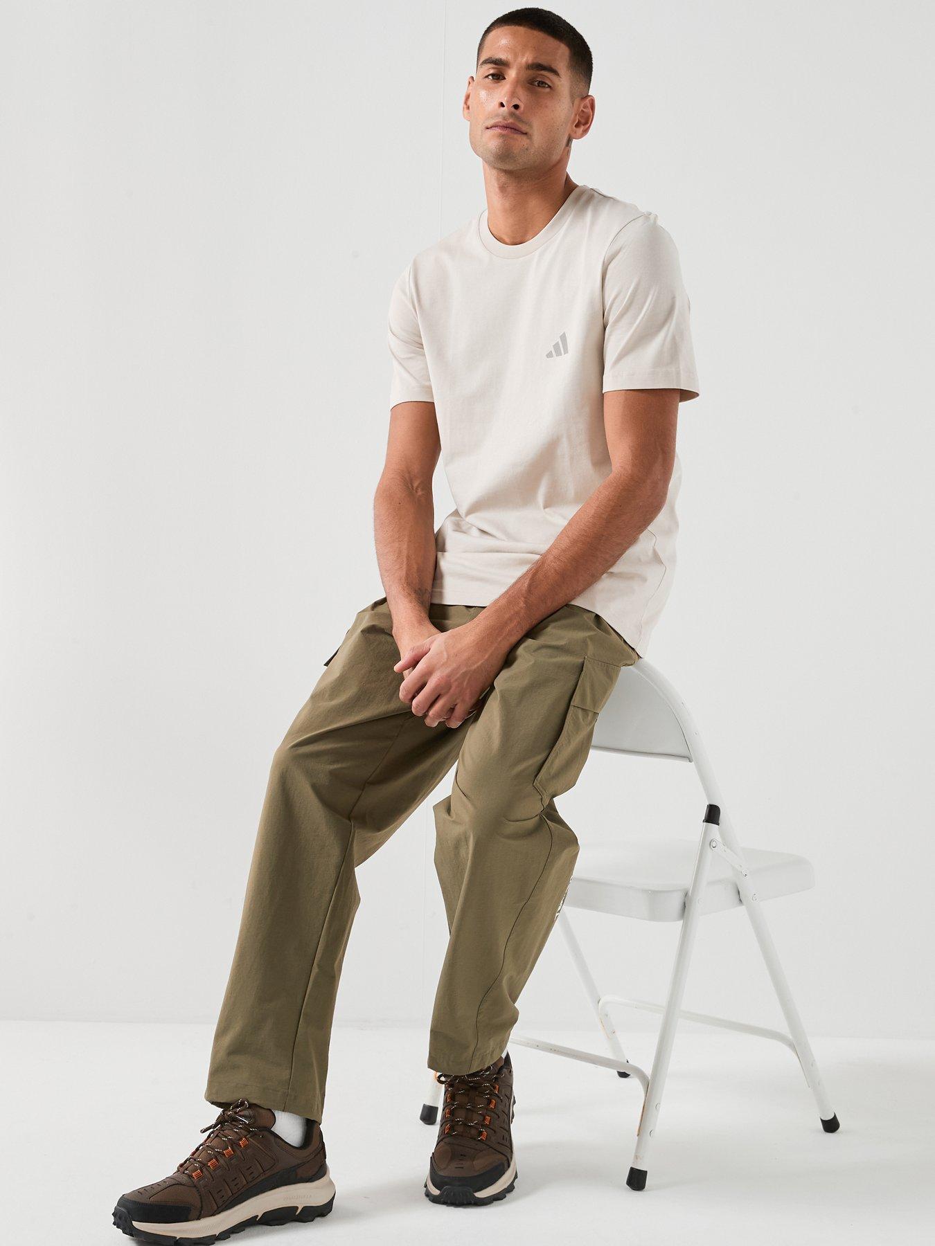 Image 5 of 6 of adidas Terrex Mens Cargo Walking Trousers - Khaki